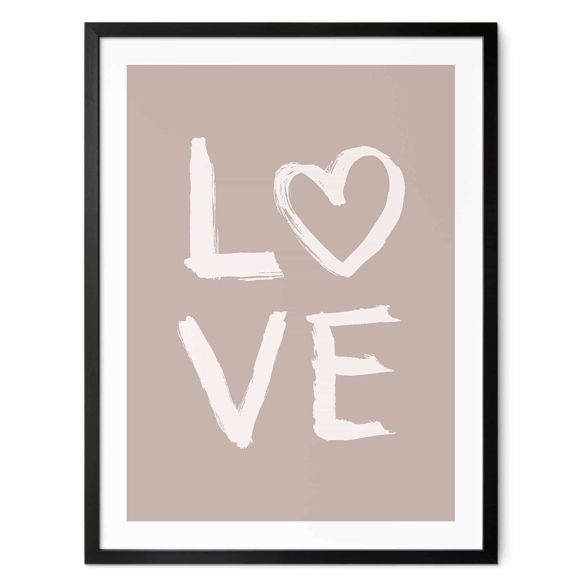 Póster que dice - Eleonora - Pinceladas de amor