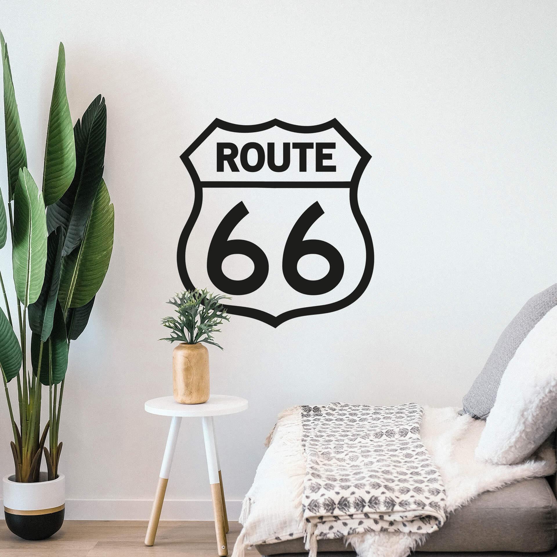 Wallsticker - Route 66