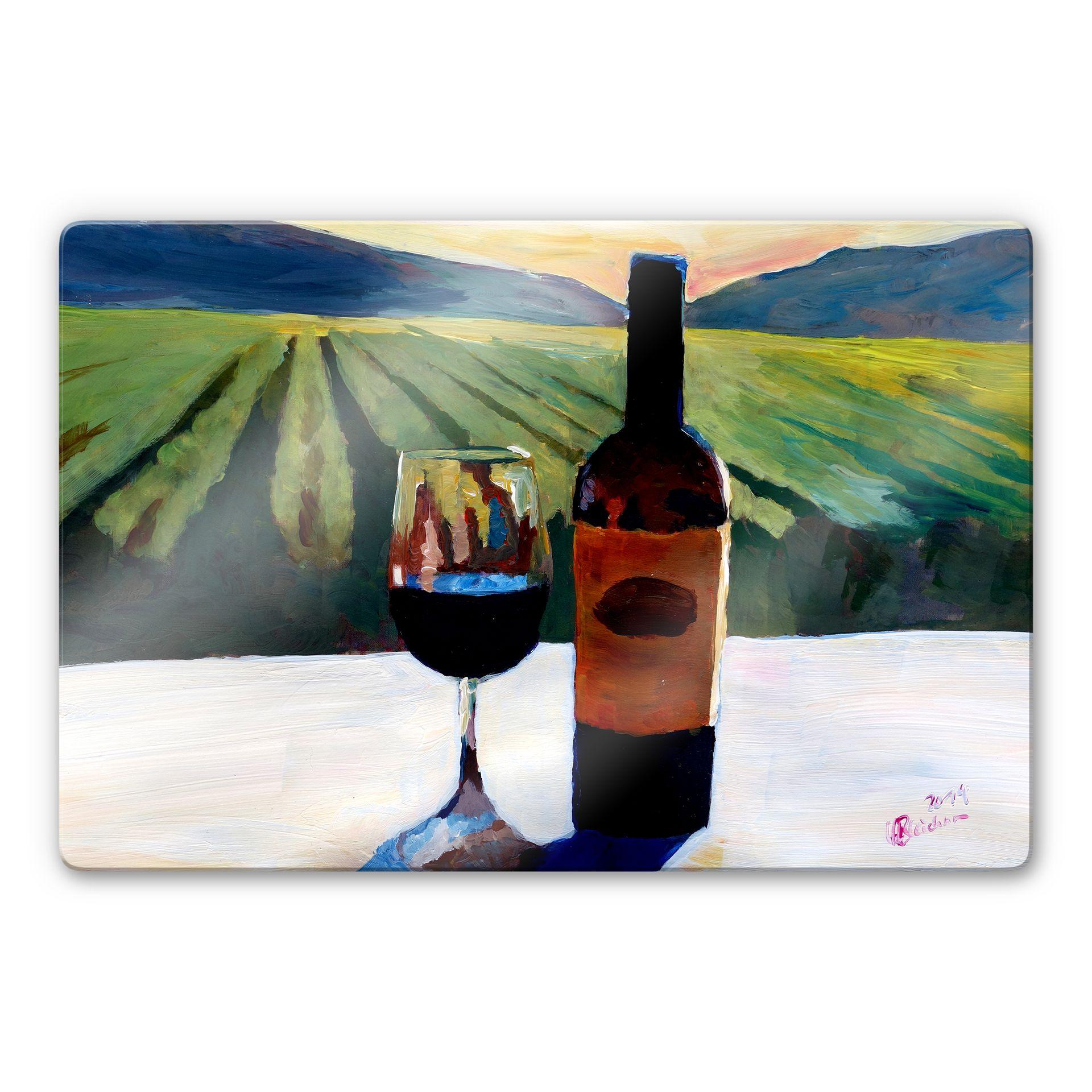Glasbillede - Bleichner - Vin i Napa valley