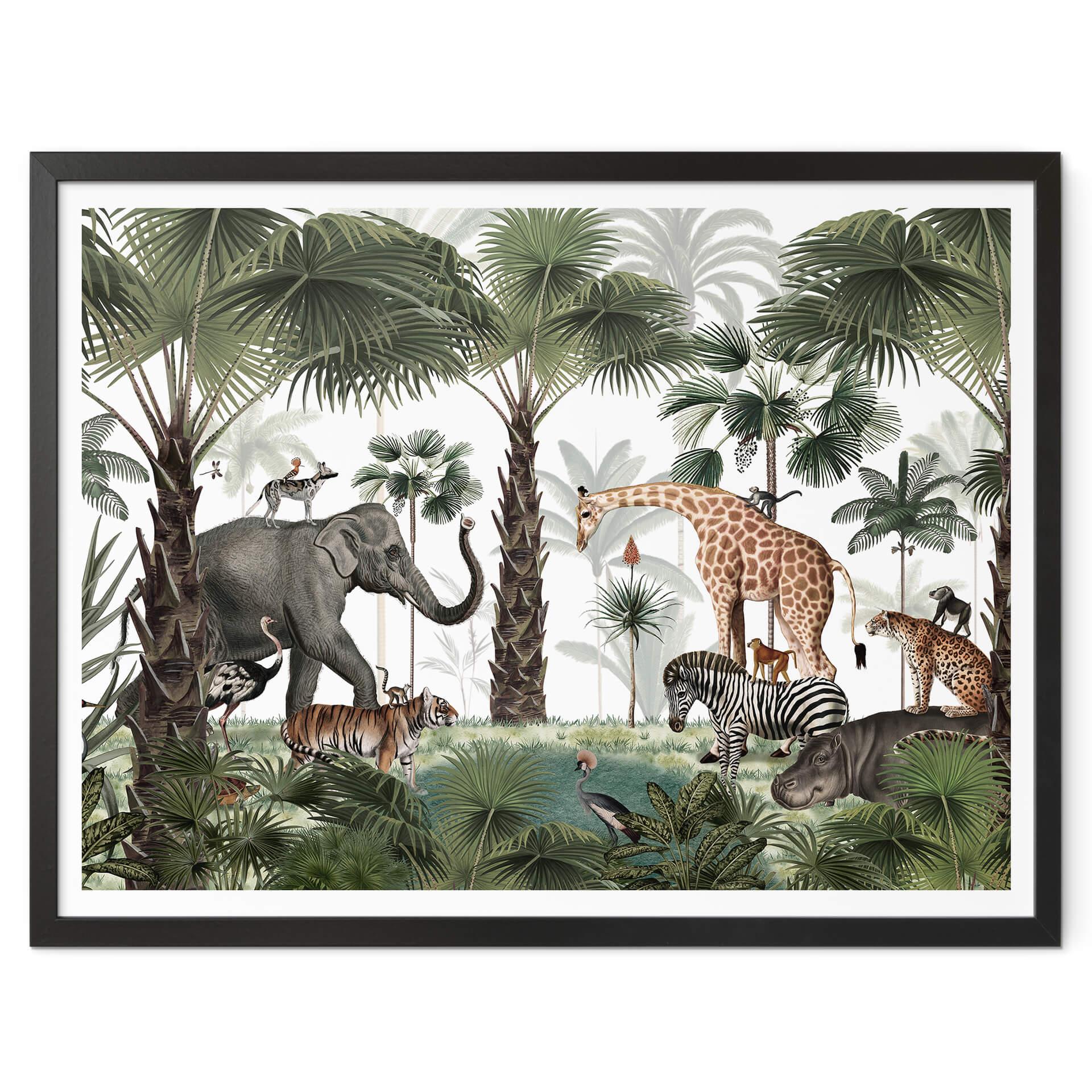 Póster Kikki Belle - El reino de los animales