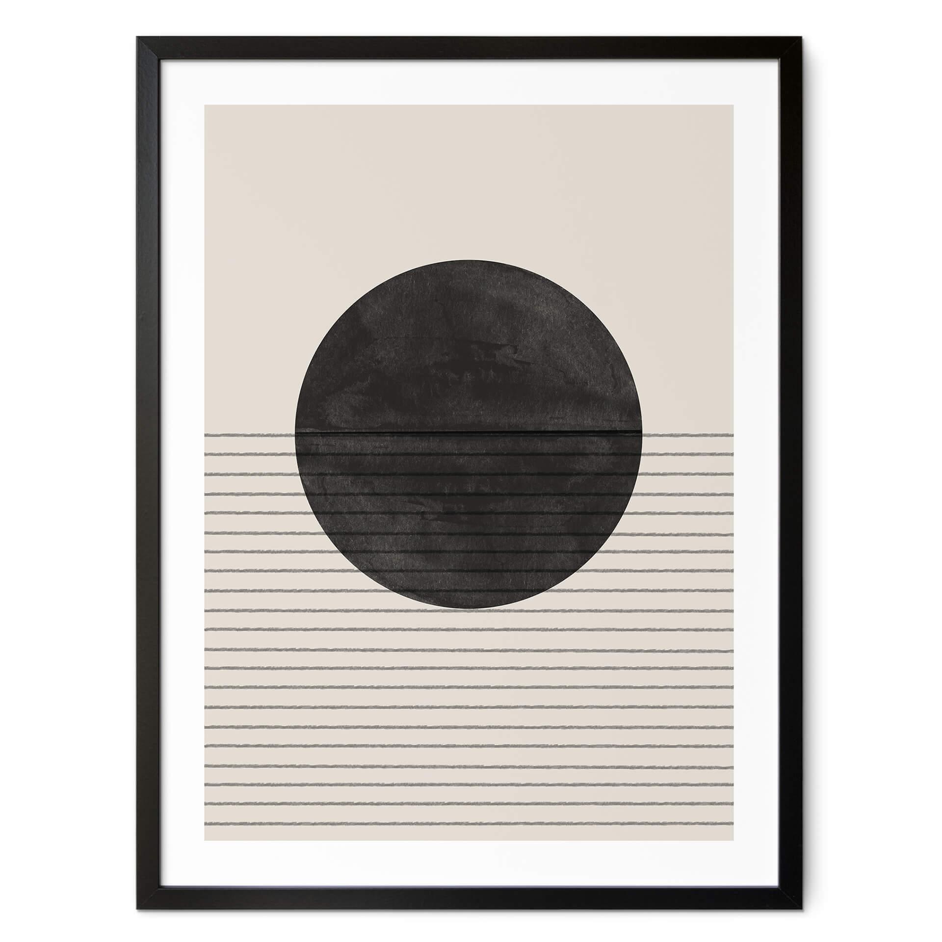 Póster The Miuus Studio - Círculo y líneas