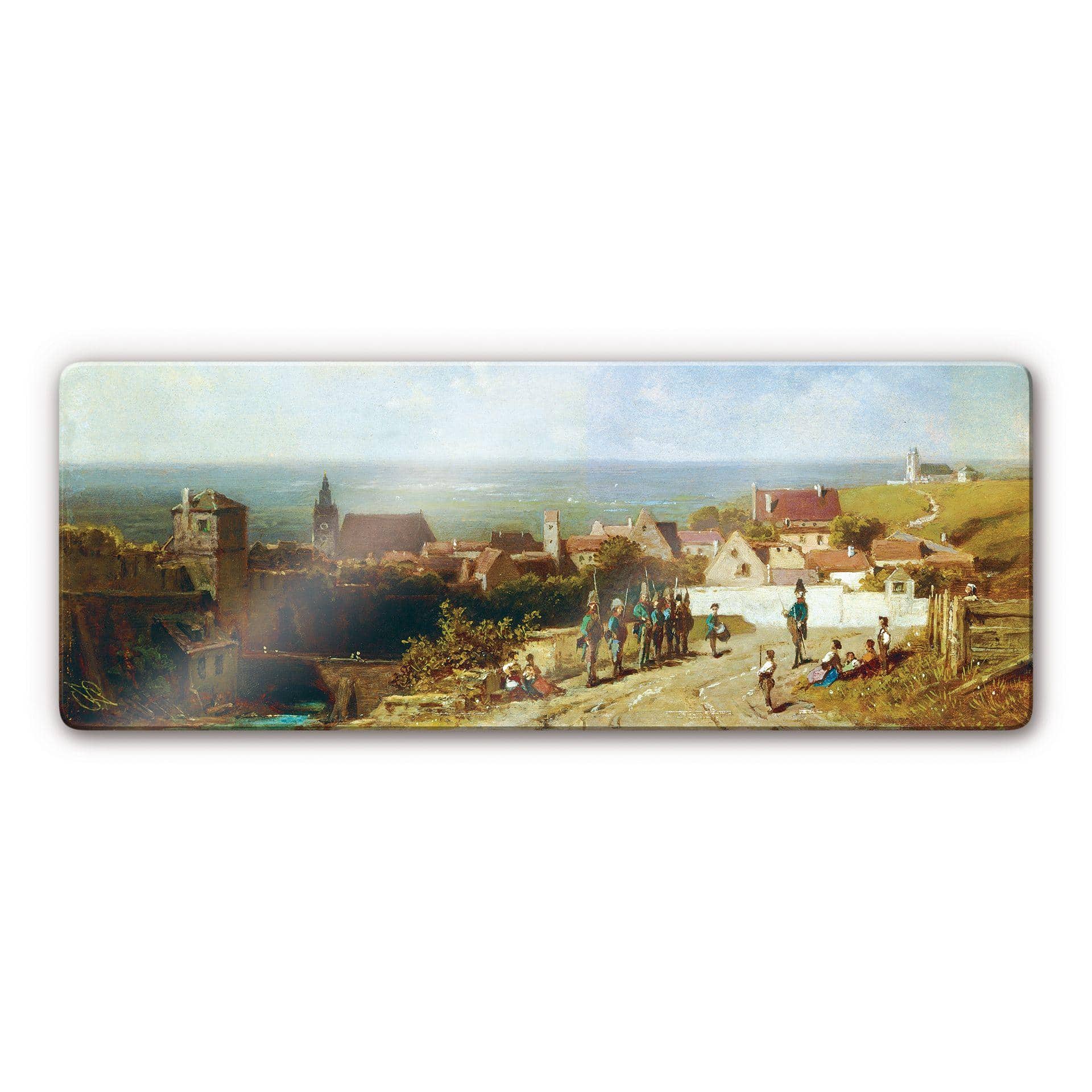 Tableau en verre - Spitzweg - Vieille ville