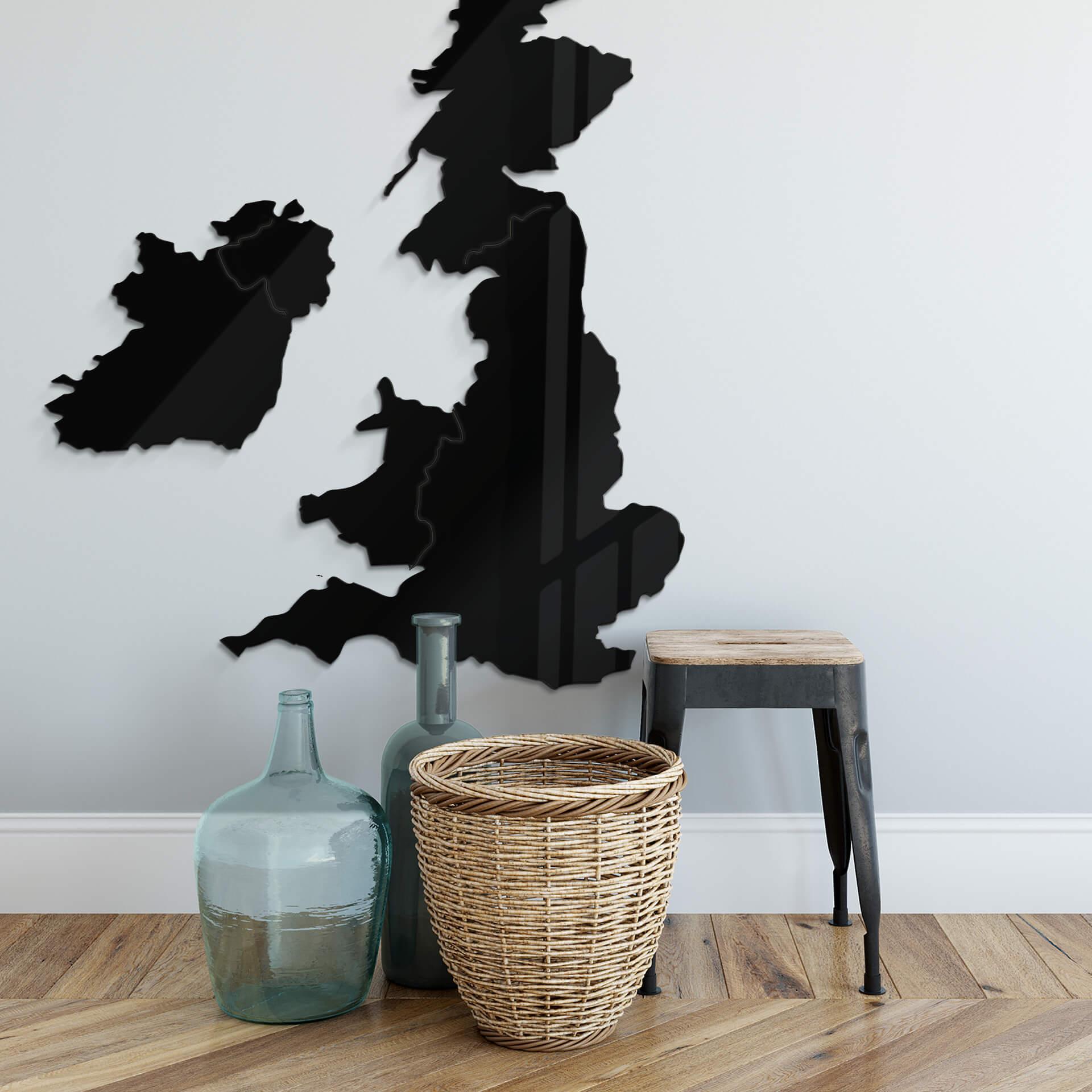 Akryldeko - Kort over United Kingdom
