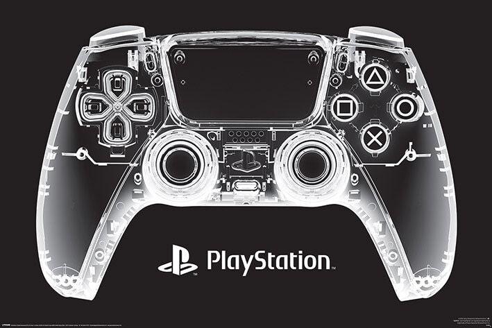 Gaming Poster PlayStation - X-Ray Pad 91,5x61 cm