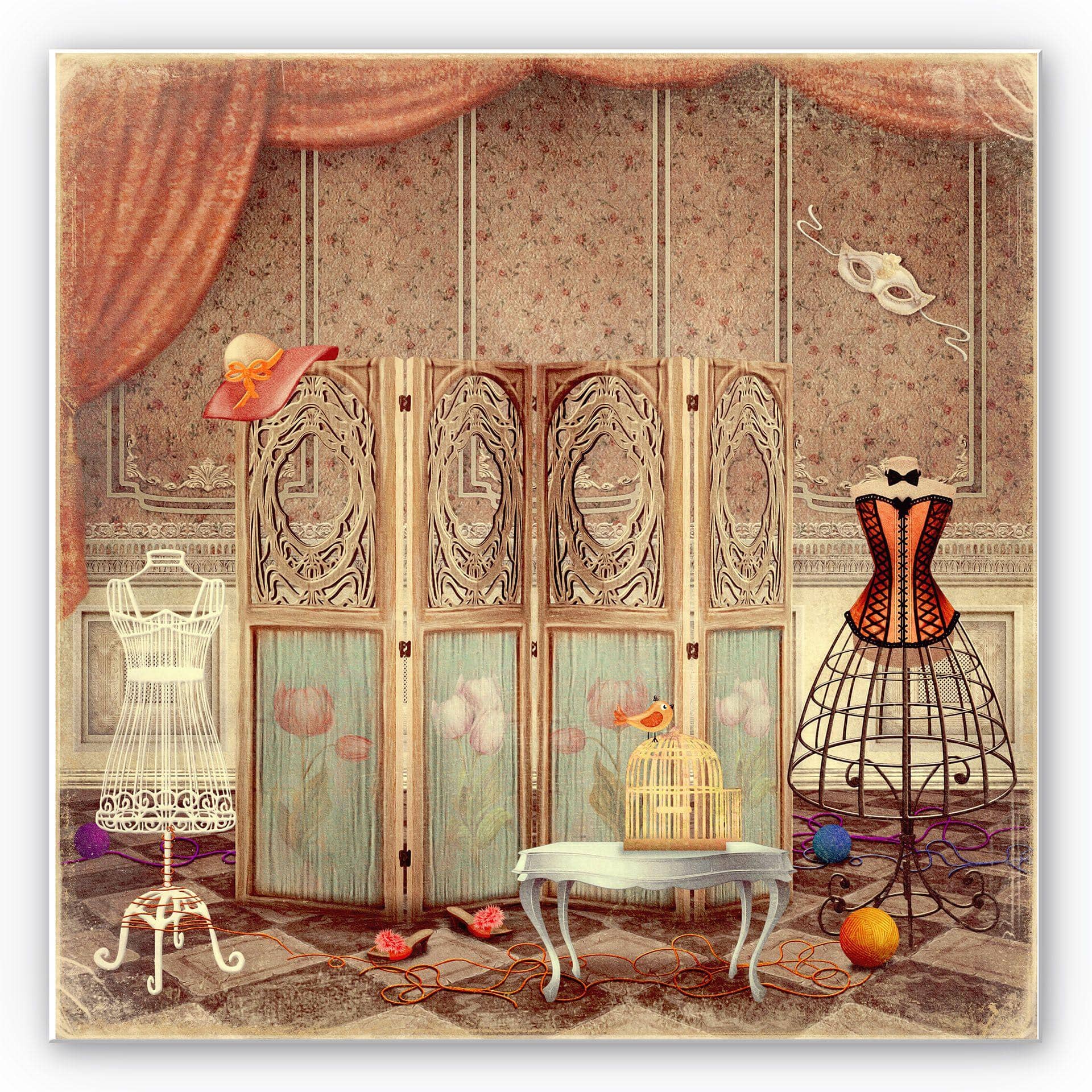 Tableau Forex - Dressing d'une princesse
