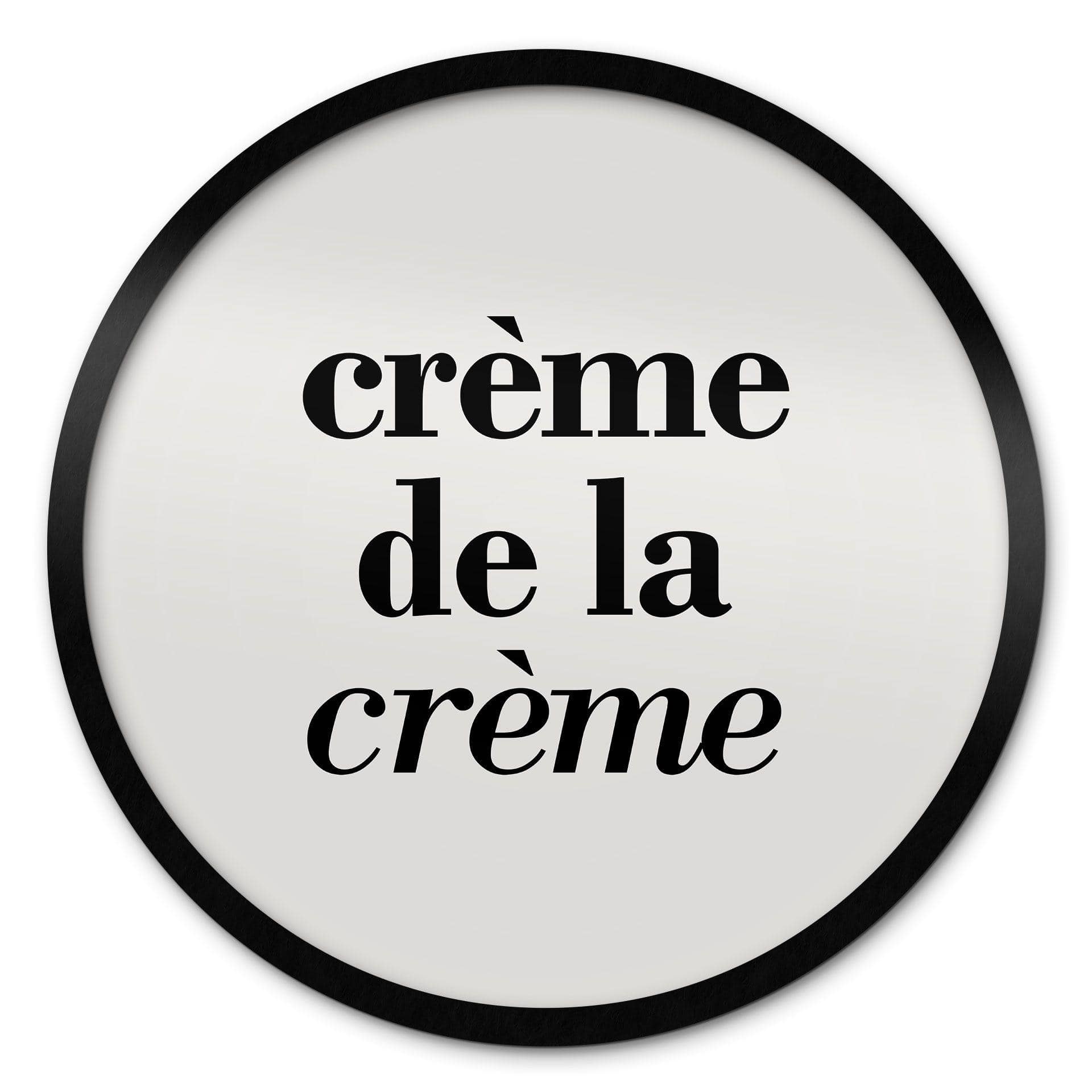 Plakat Crème de la crème