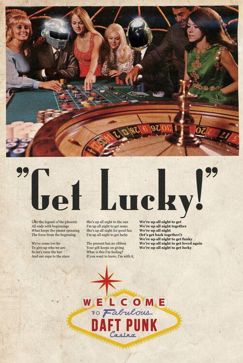 Poster Ads Libitum - Get Lucky, plakat (40 x 60 cm)