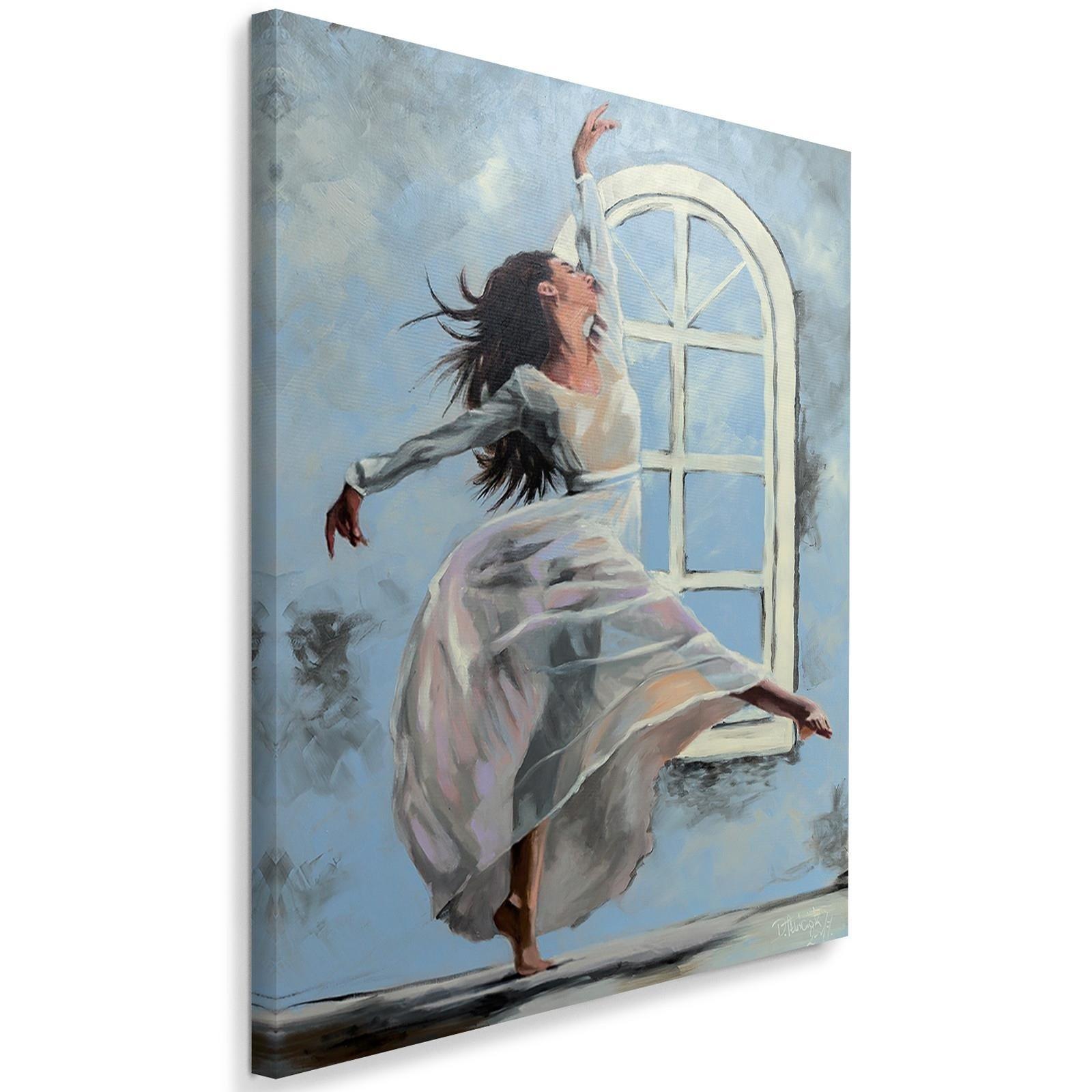 Canvasbillede, Ballerina danser