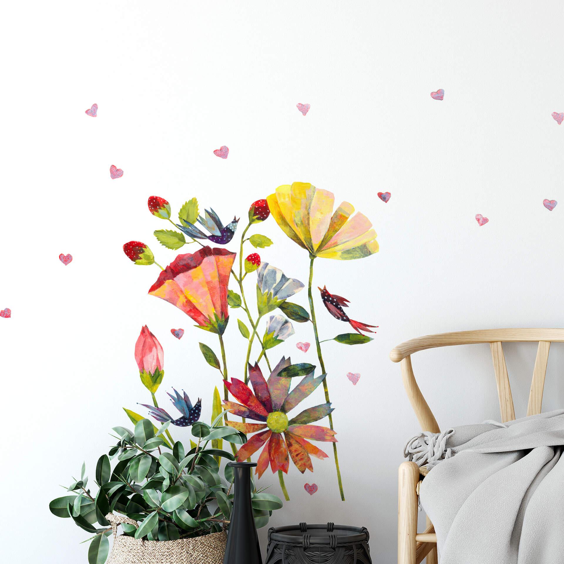 Blanz Wallsticker - Vild sommereng