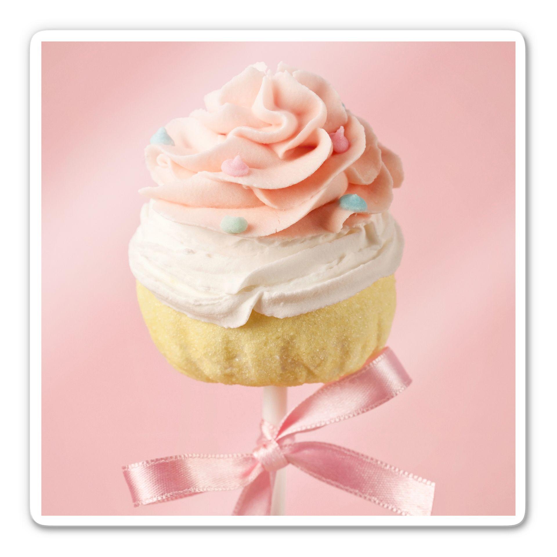 Glasbillede - Yndig Cupcake