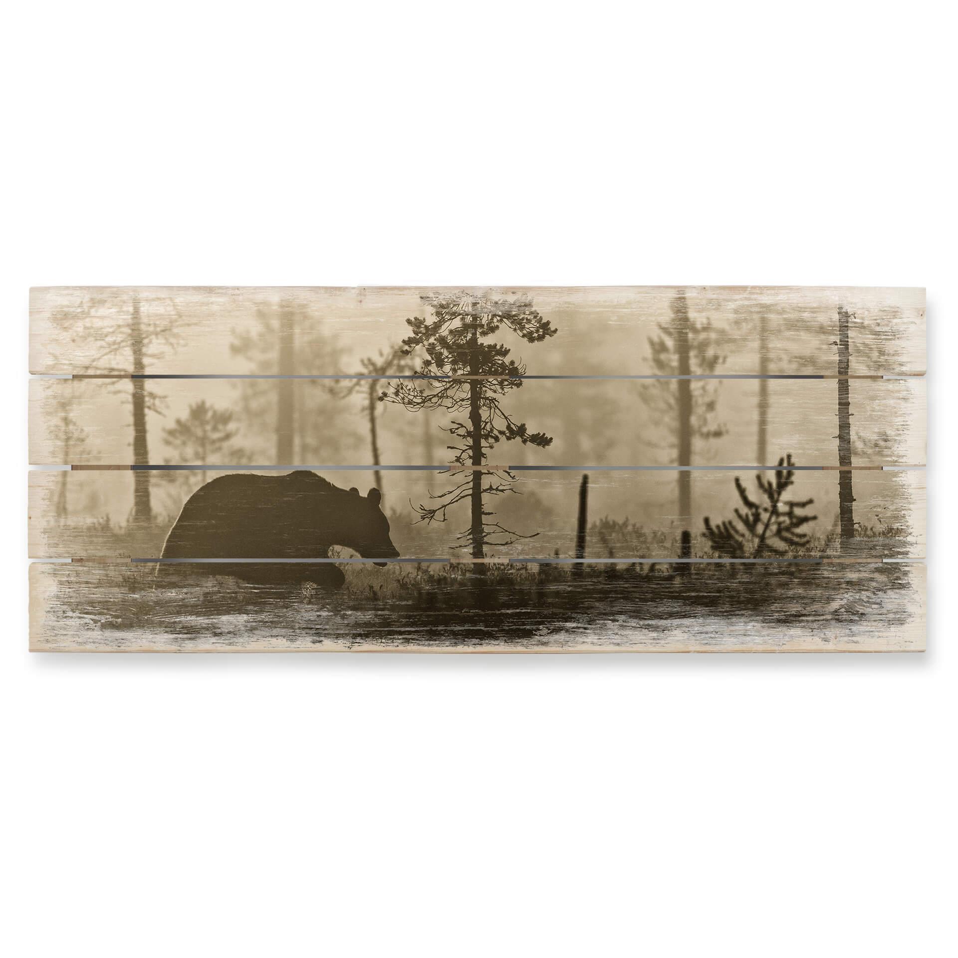 Hout Ove Linde - Ochtendnevel