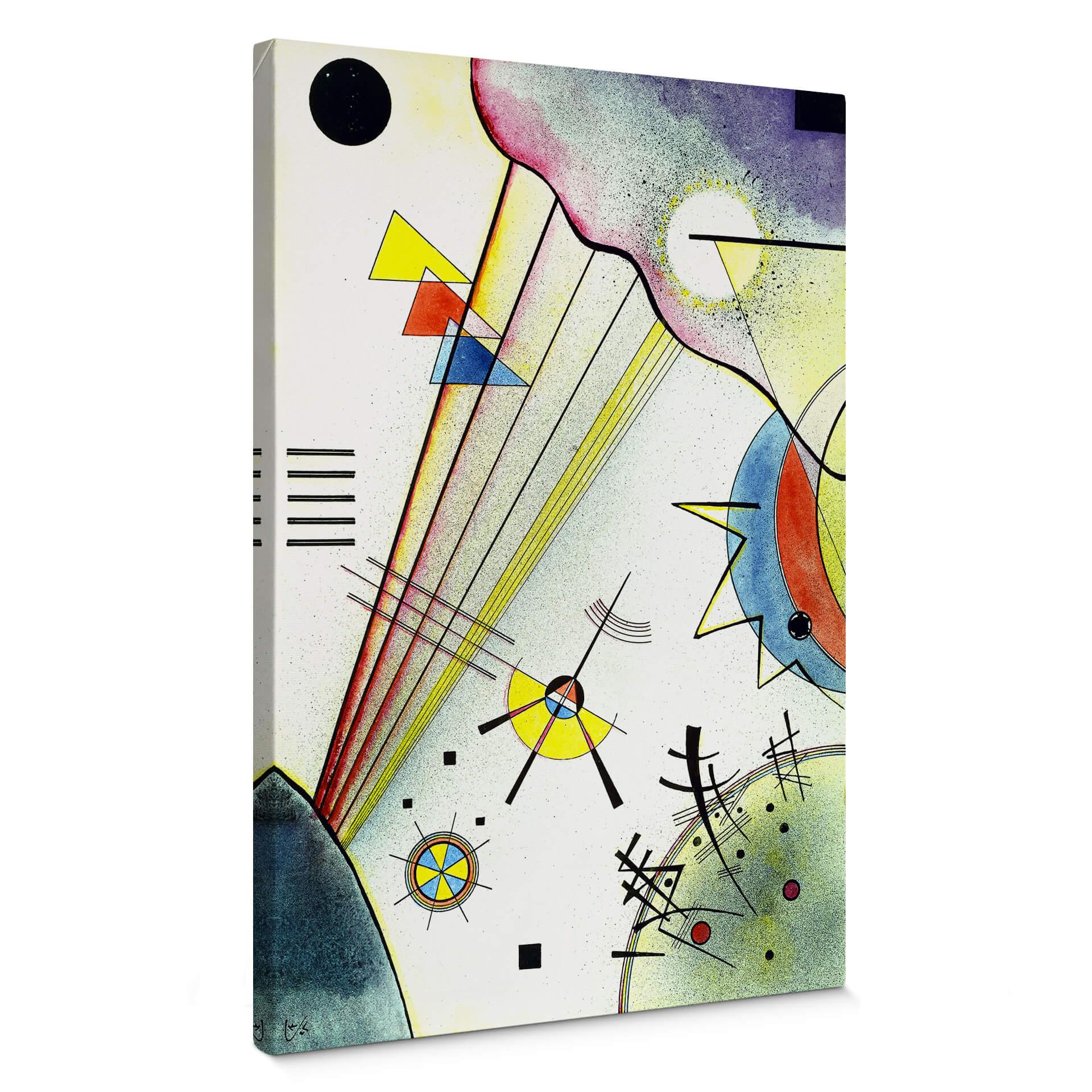 Lienzo Kandinsky - Conexión transparente