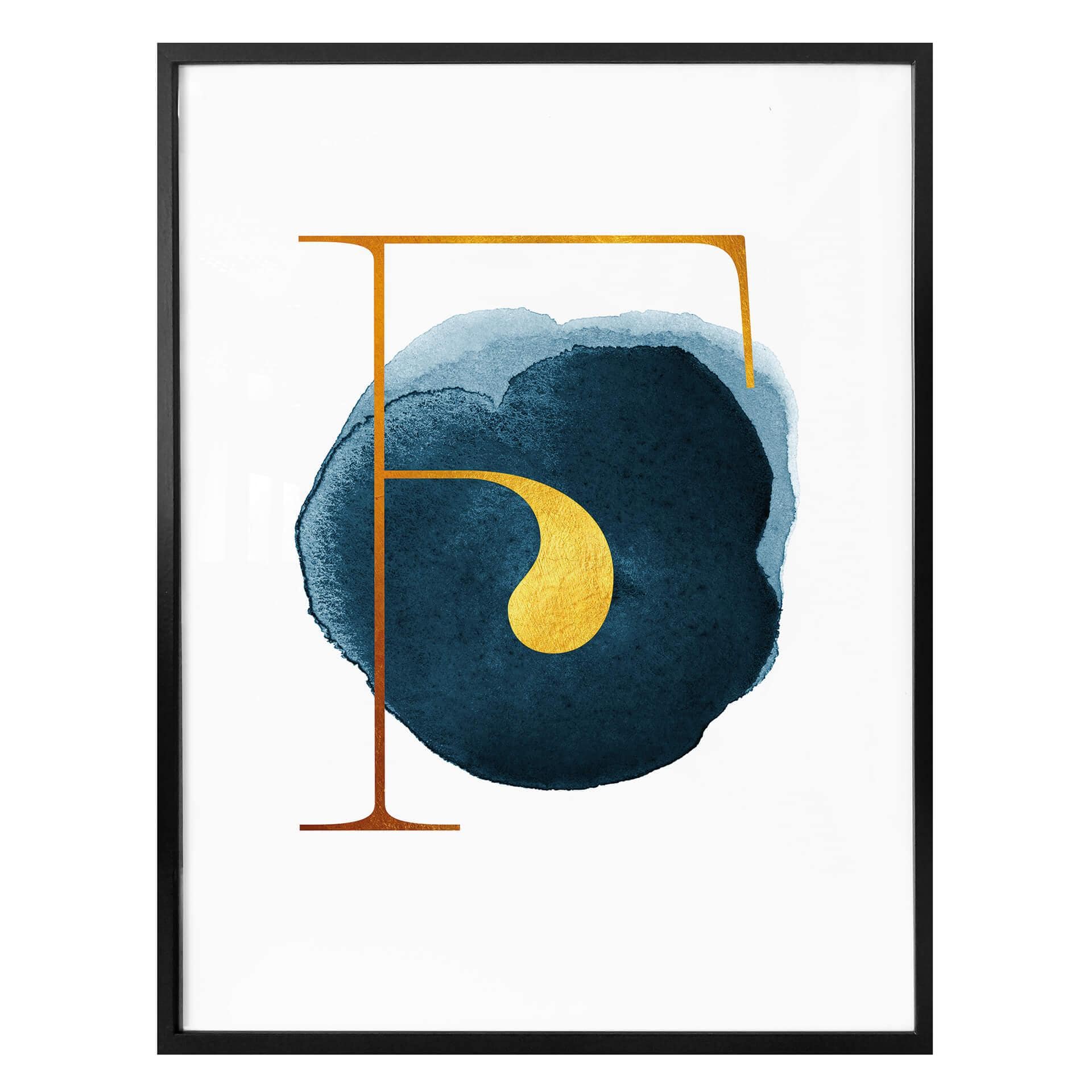 Affiche - Le F doré