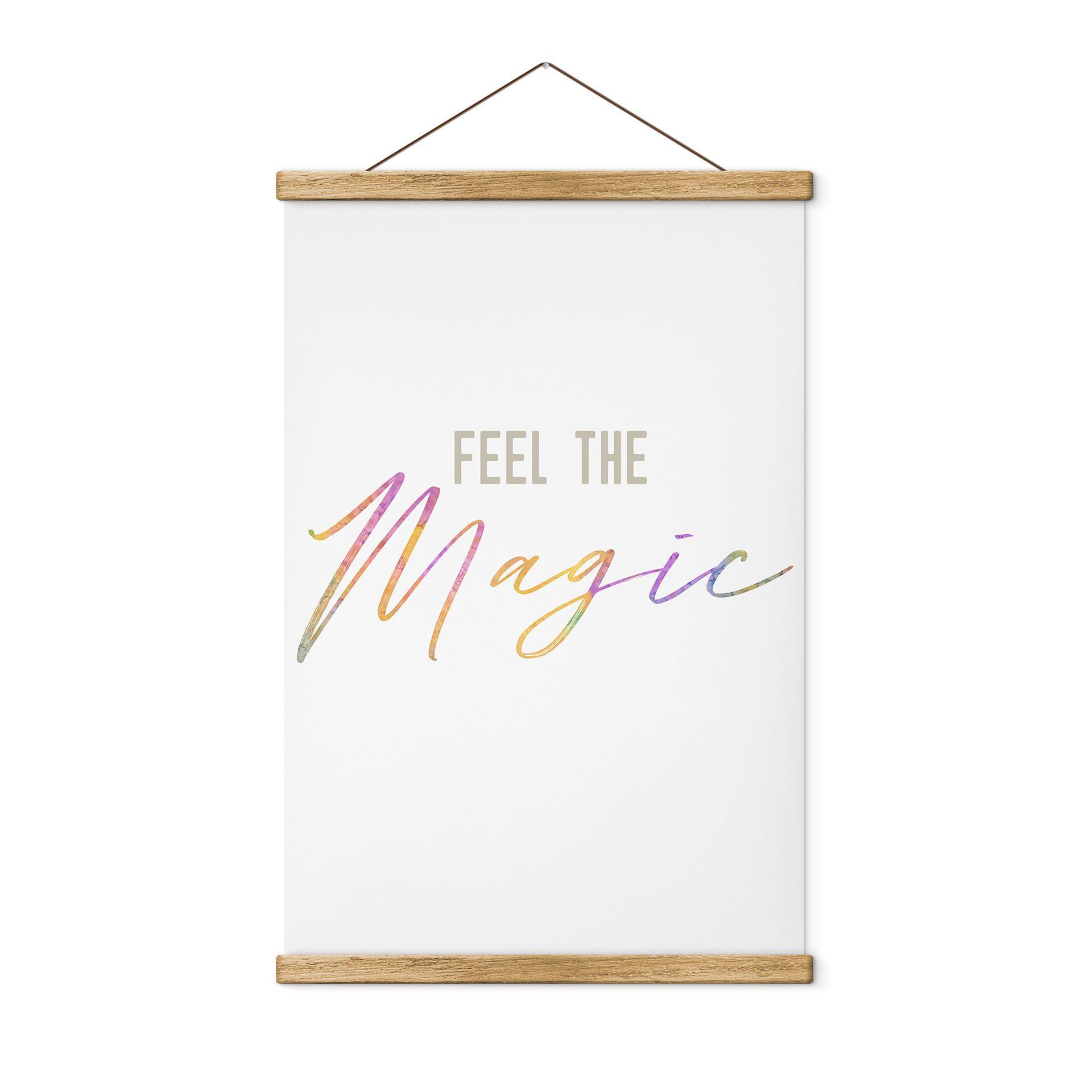 Tekstil plakat Feel the magic