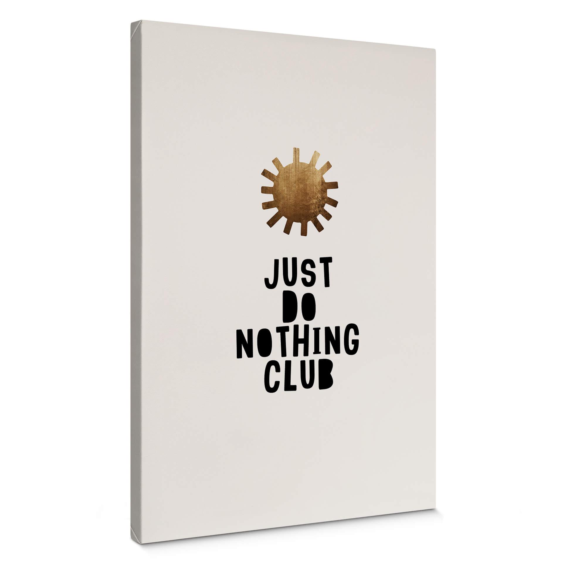 Lienzo Kubistika - Do Nothing Club