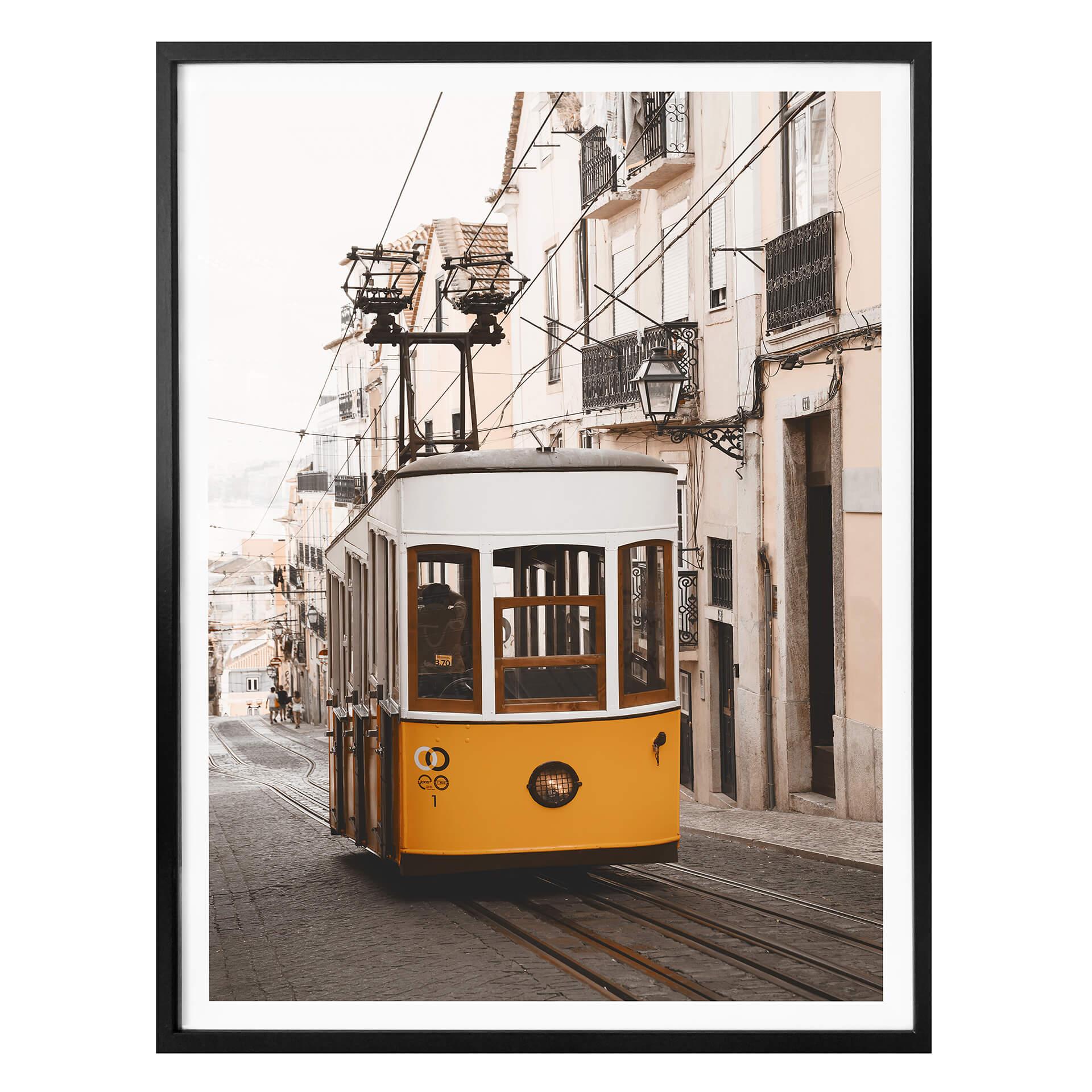 Póster Hugonnard - Tranvía en Lisboa