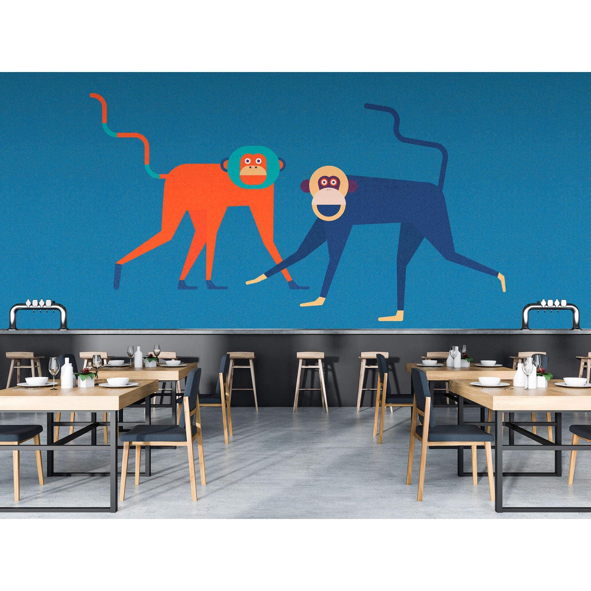 Livingwalls Fototapet Walls by Patel 2 monkey business 2