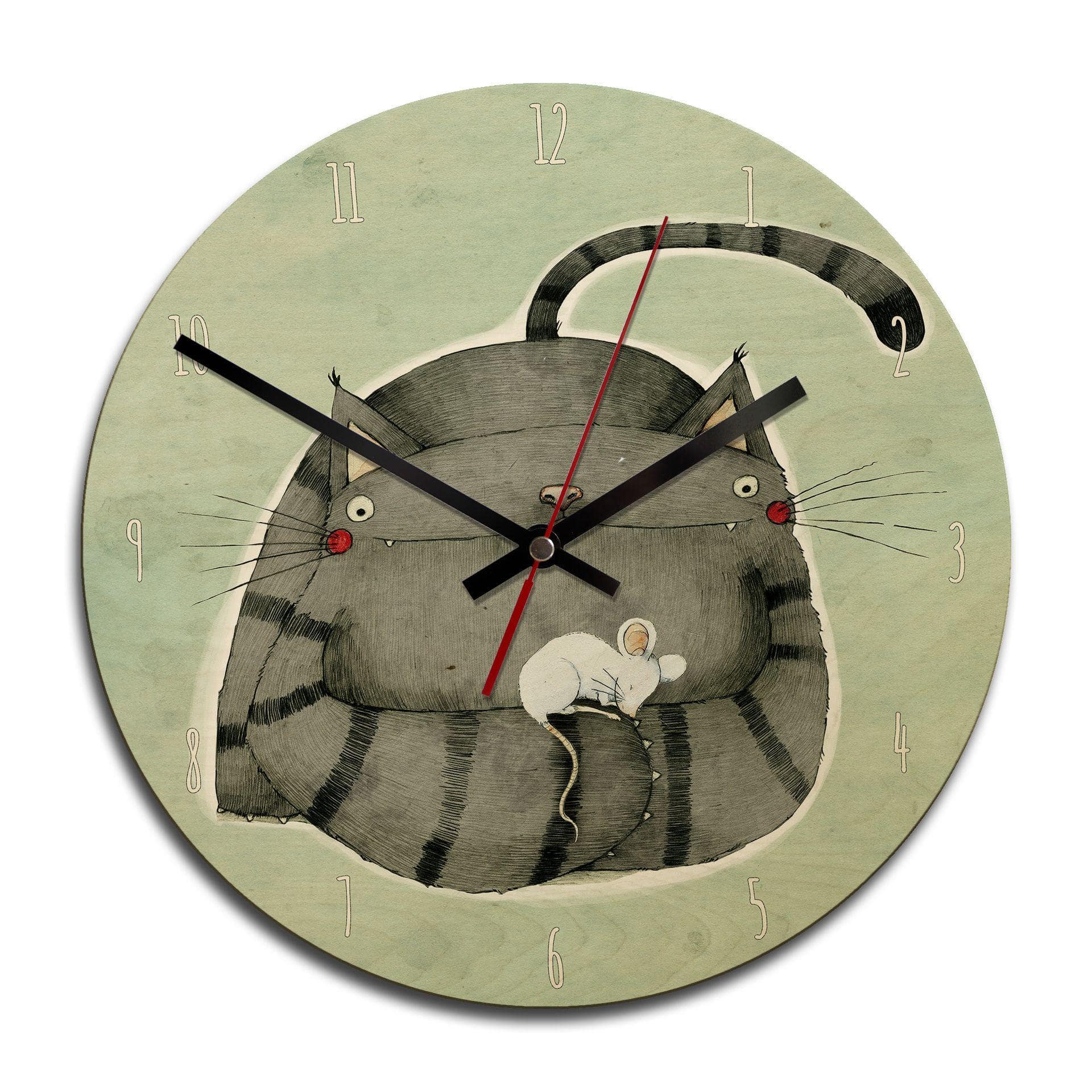 Horloge murale en bois - Loske - Amis