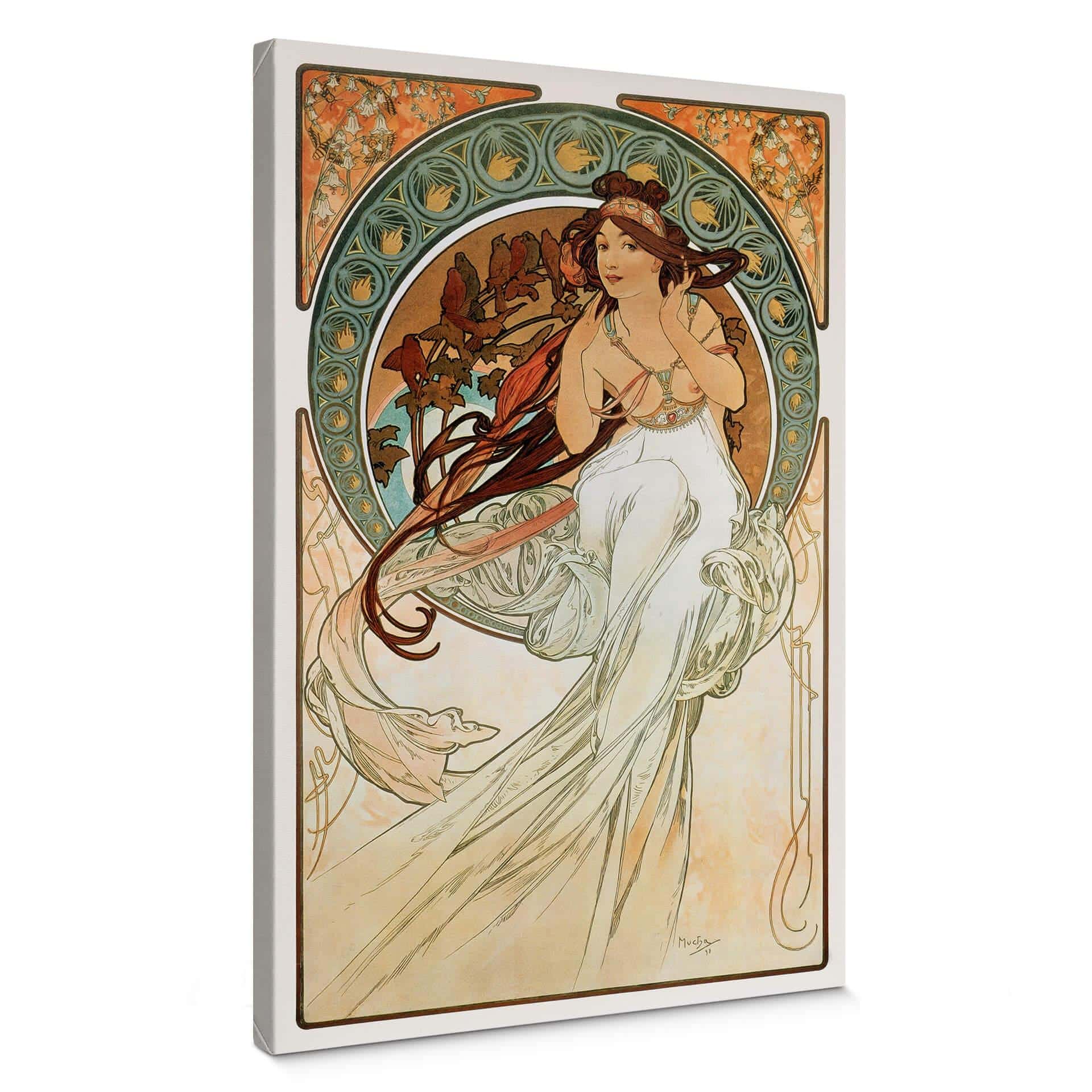 Mucha - The Arts: Musik - Lærredsprint