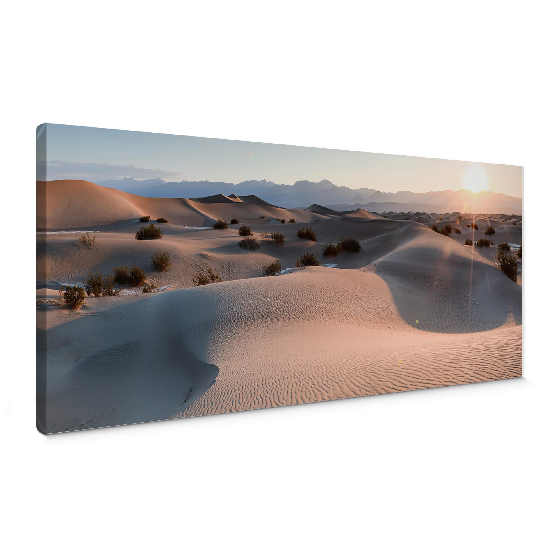 Lienzo Colombo - El desierto del Valle de la Muerte - Panorama