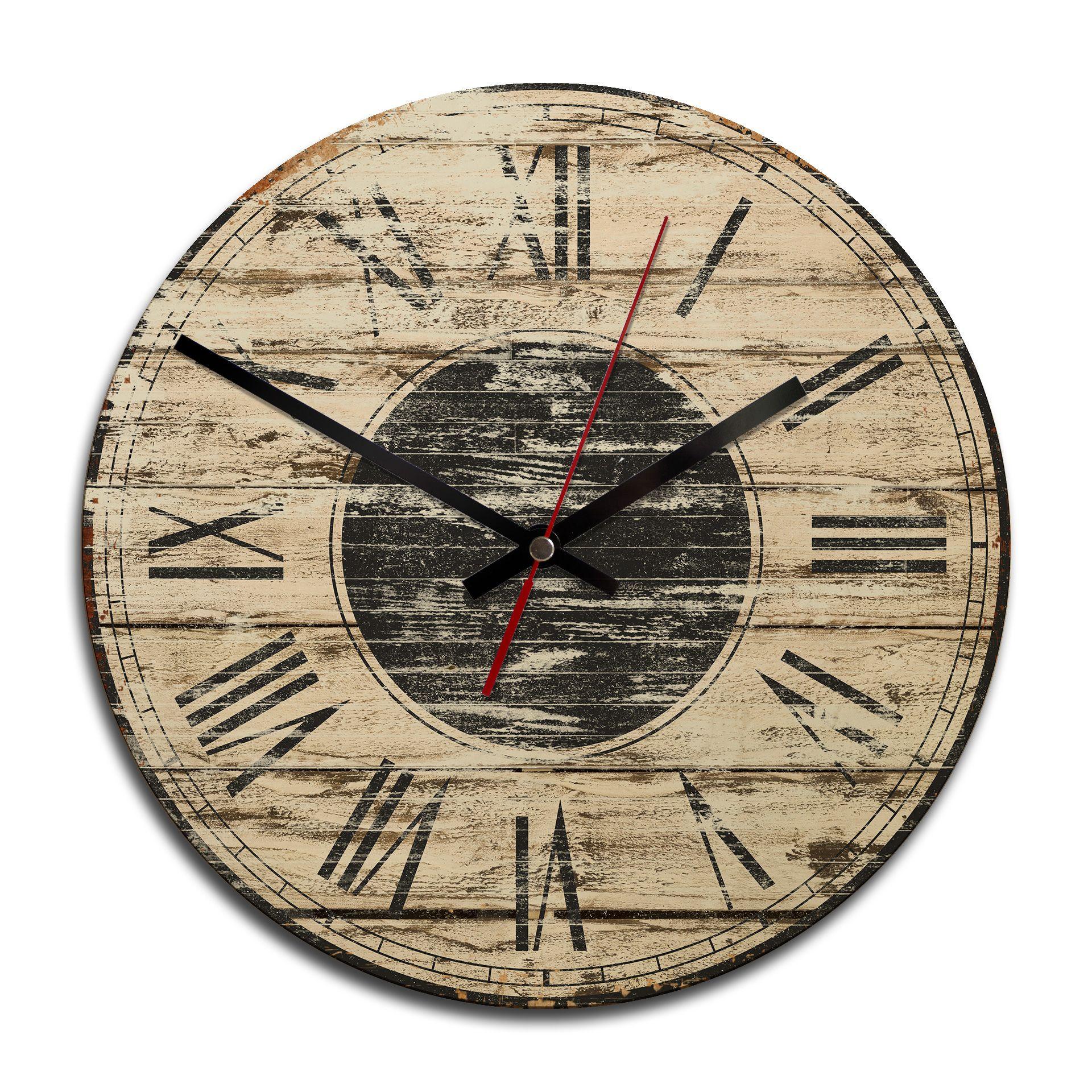 Horloge murale en bois - Vintage 01