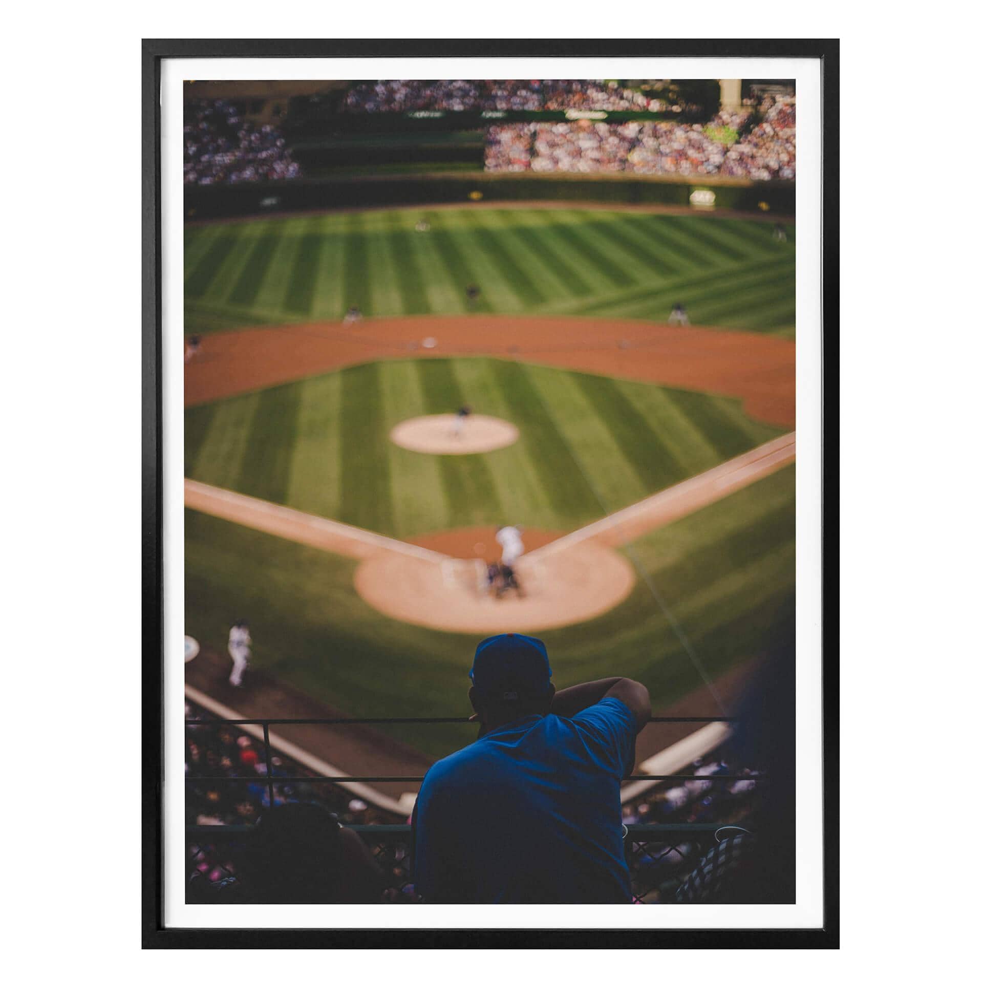 Poster Baseball américain