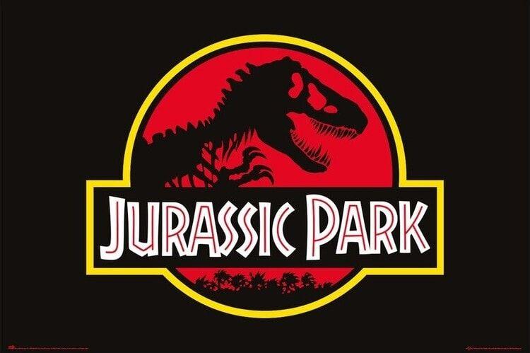 Poster, Film poster Jurassic Park - Logo 91,5x61 cm
