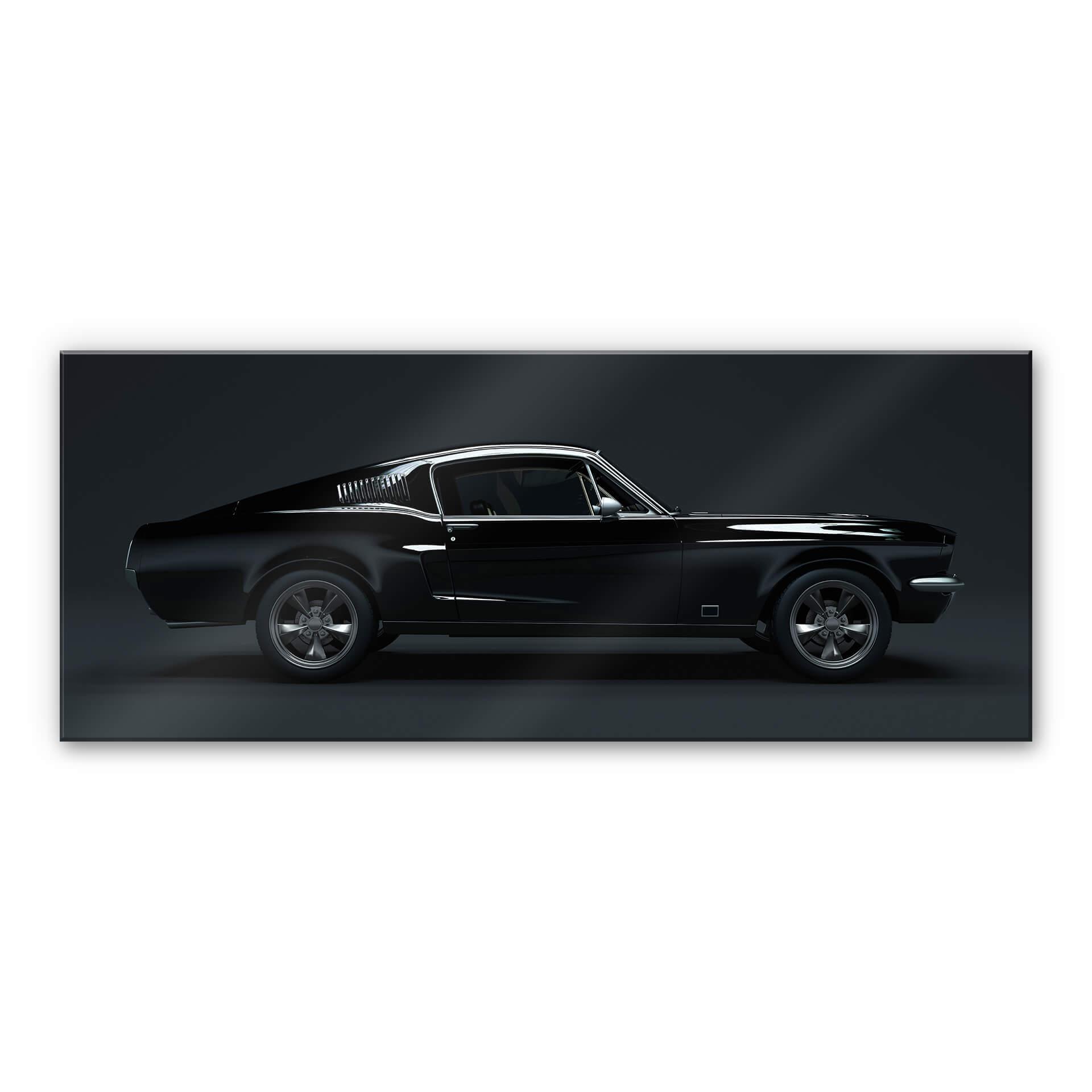 Akrylbillede - Muscle Car - Panorama