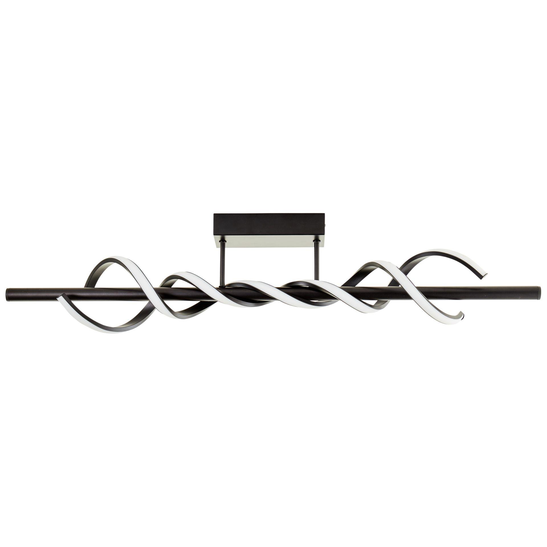 Deckenleuchte Alexander, schwarz, 20 x 95,5 cm, Innenleuchte