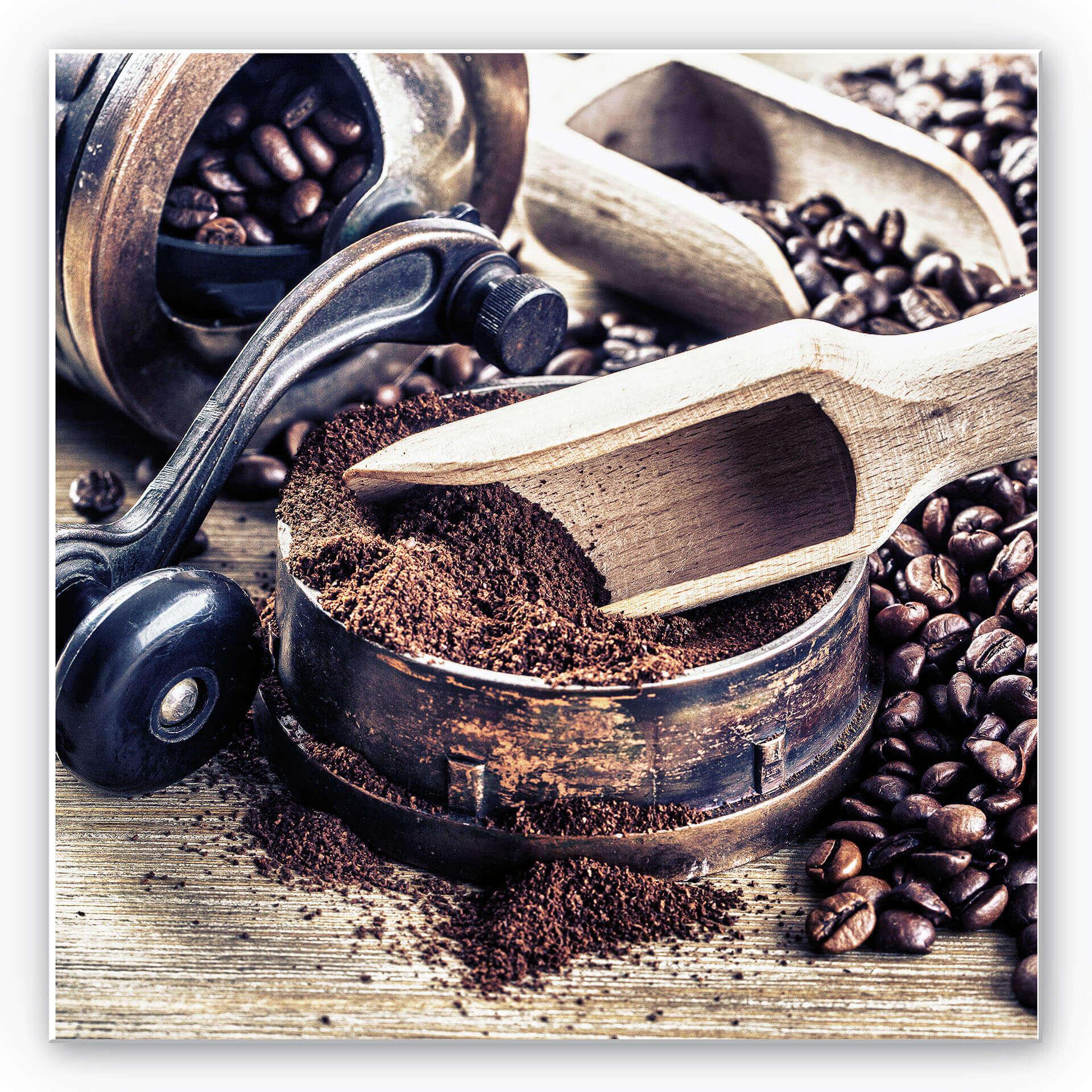 Tableau Forex - Odeur de café - carré