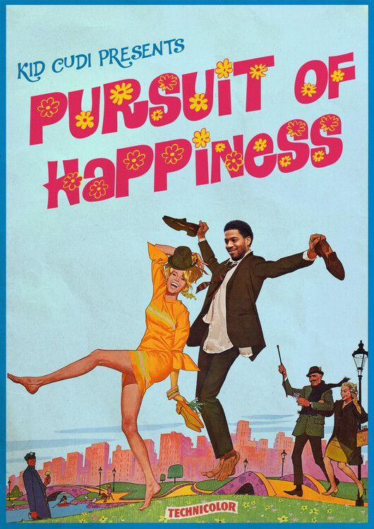 Poster Ads Libitum - Pursuit of happiness, plakat (40 x 60 cm)