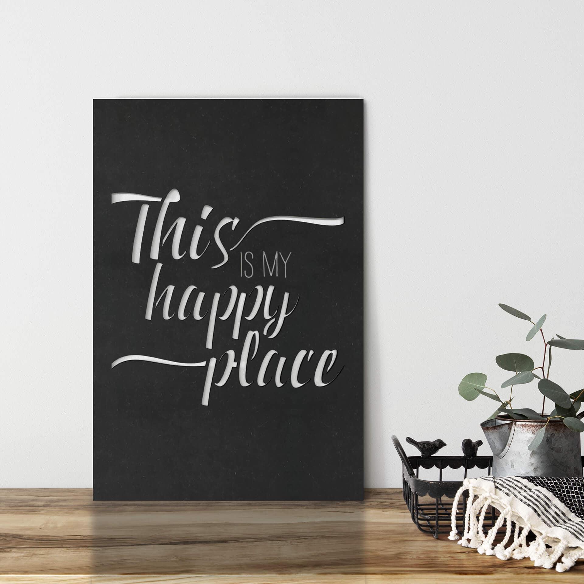 MDF - Decoración en madera This is my happy place