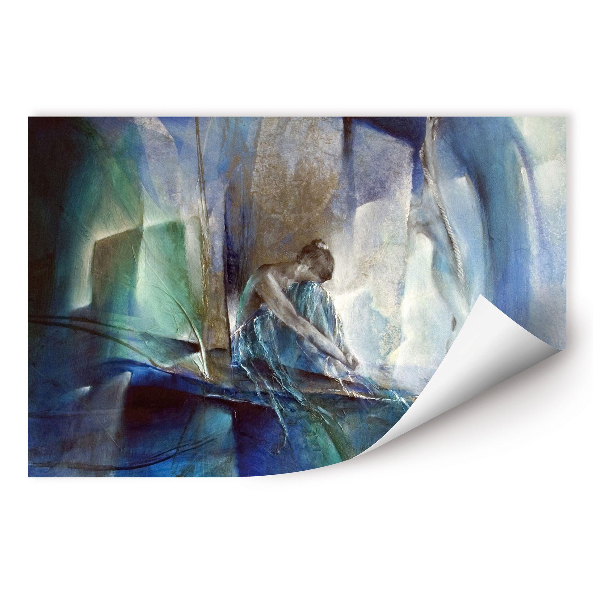 Zelfklevende Poster - Schmucker - Blue Room