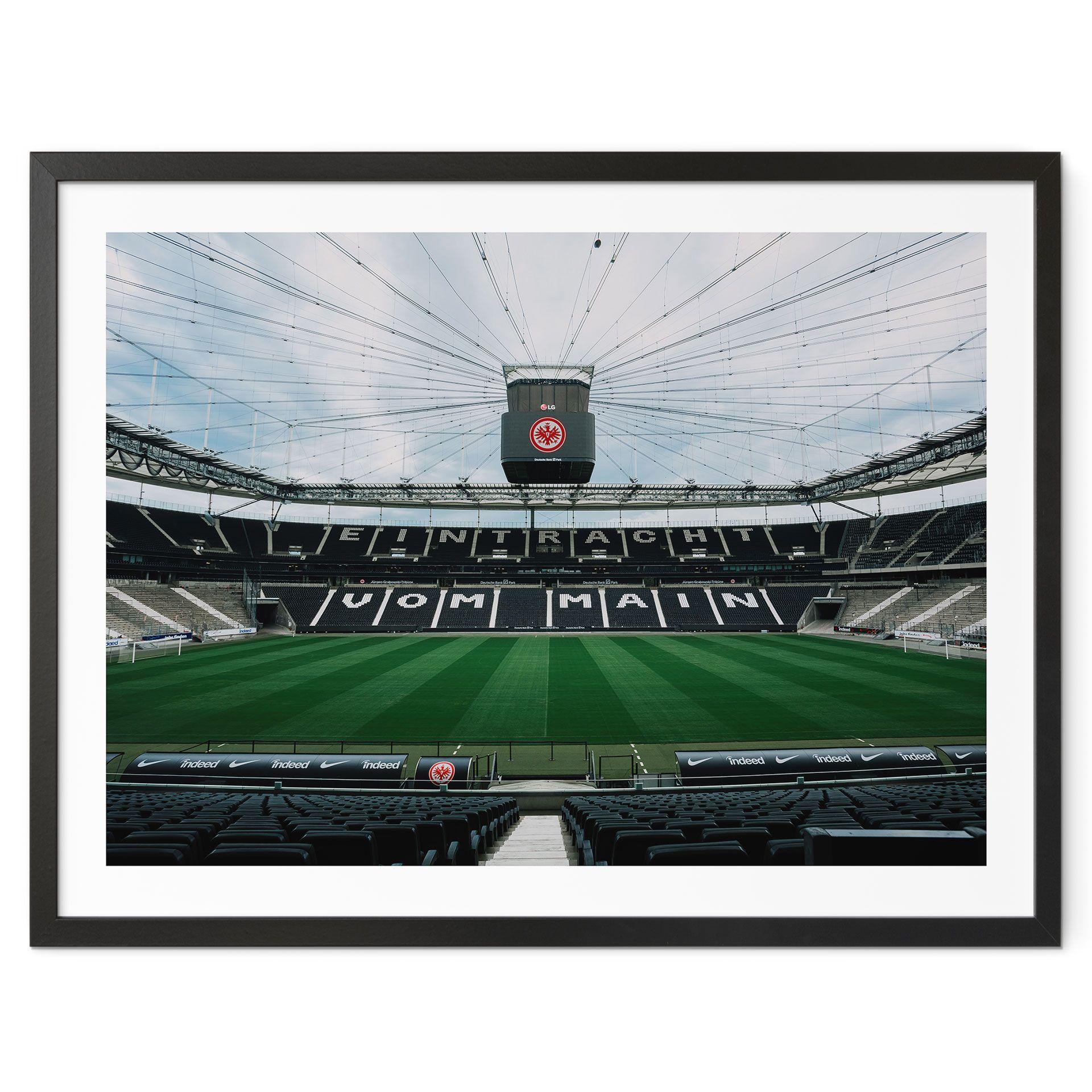 Plakat Eintracht Frankfurt - Stadion Tribunen
