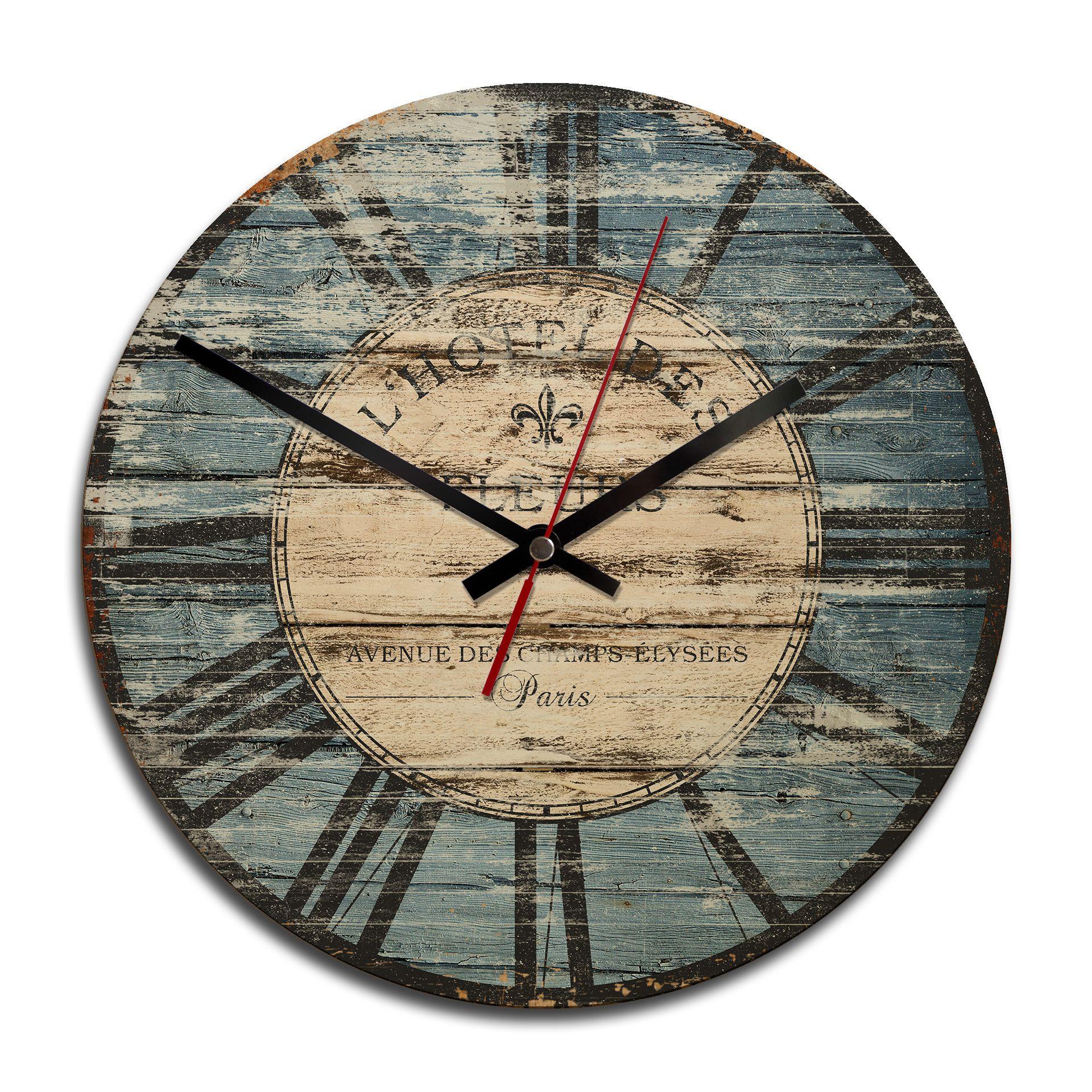 Horloge murale en bois - Vintage 03