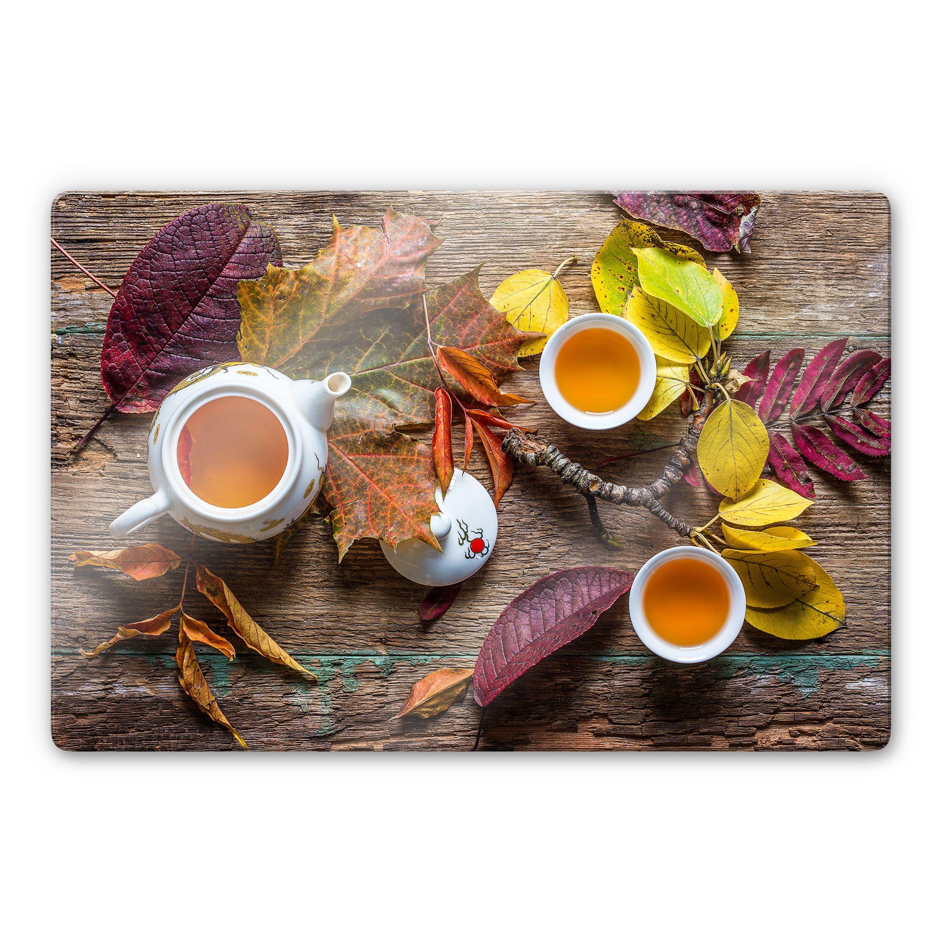 Glasschilderij Aristov - Tea of September