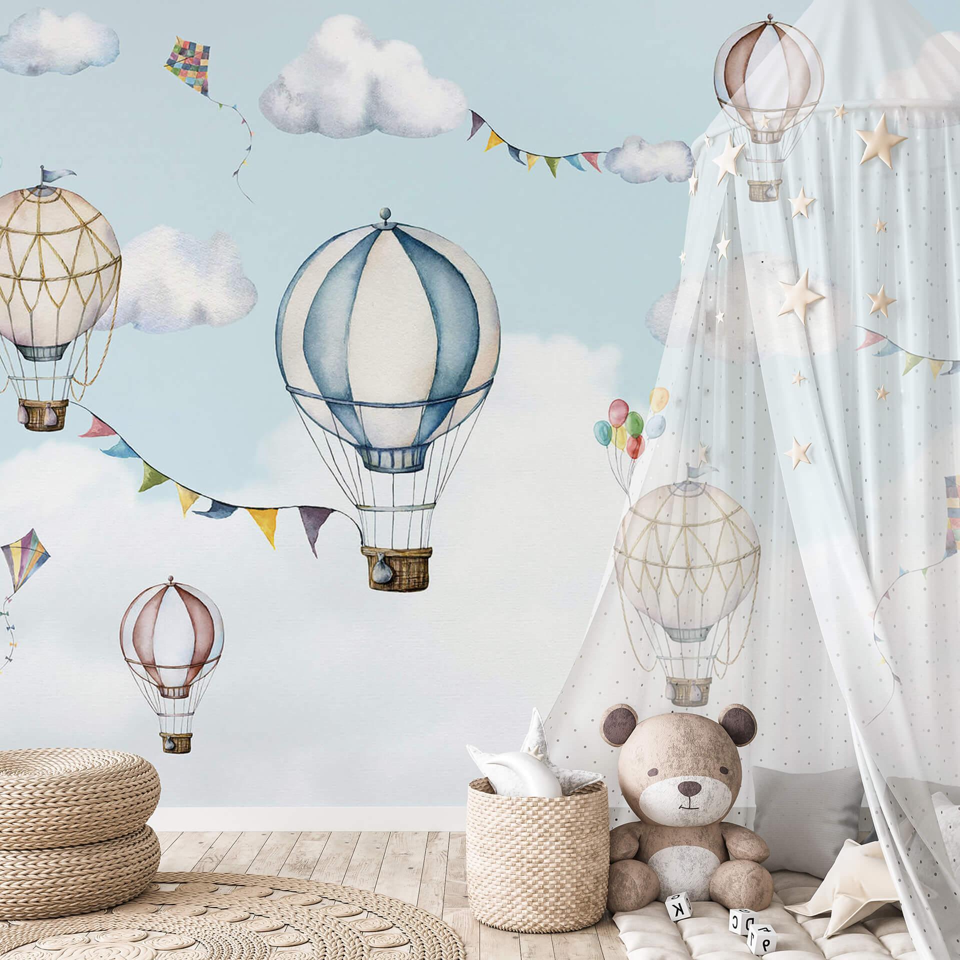 Oliver Robins - Fotomural "Balloon Bonanza