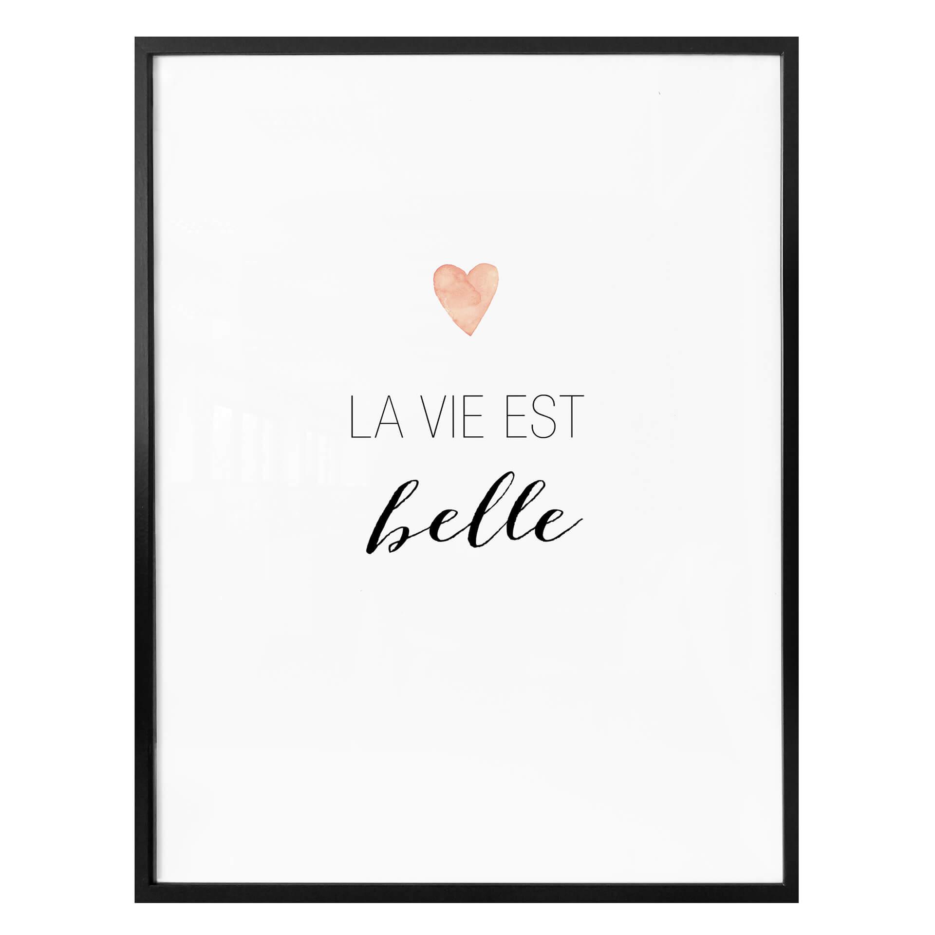 Póster de Confetti & Cream - La vie est belle