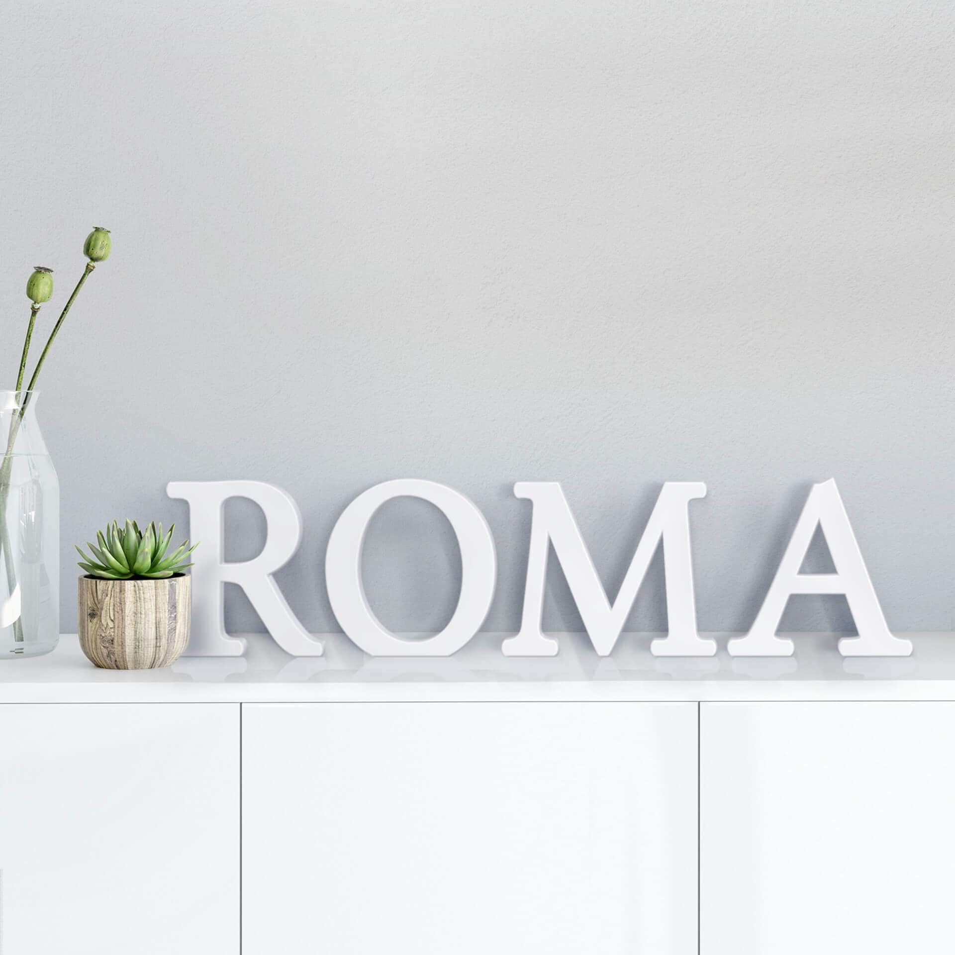Lettres décoratives - Roma