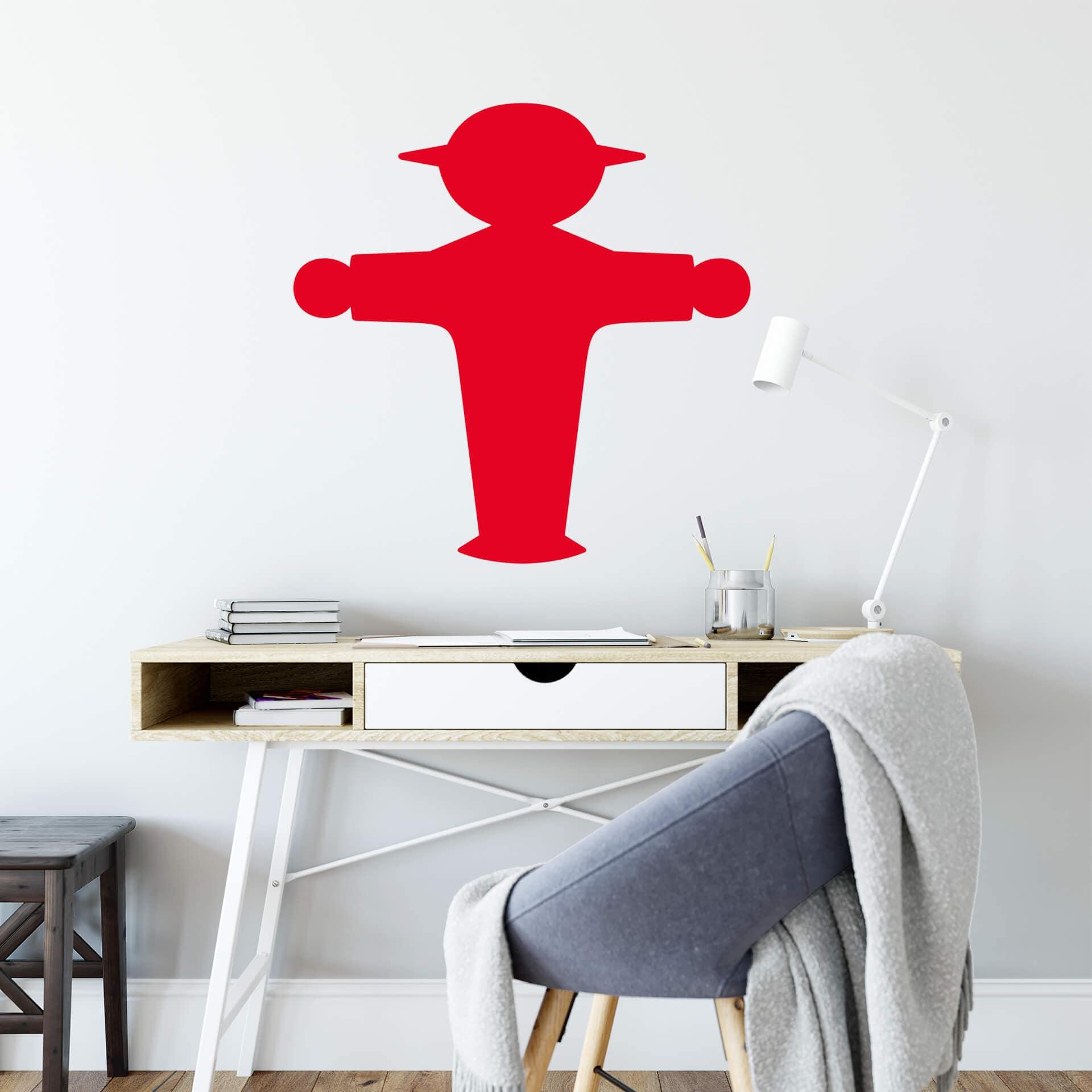 Muursticker Ampelmann - Blijver
