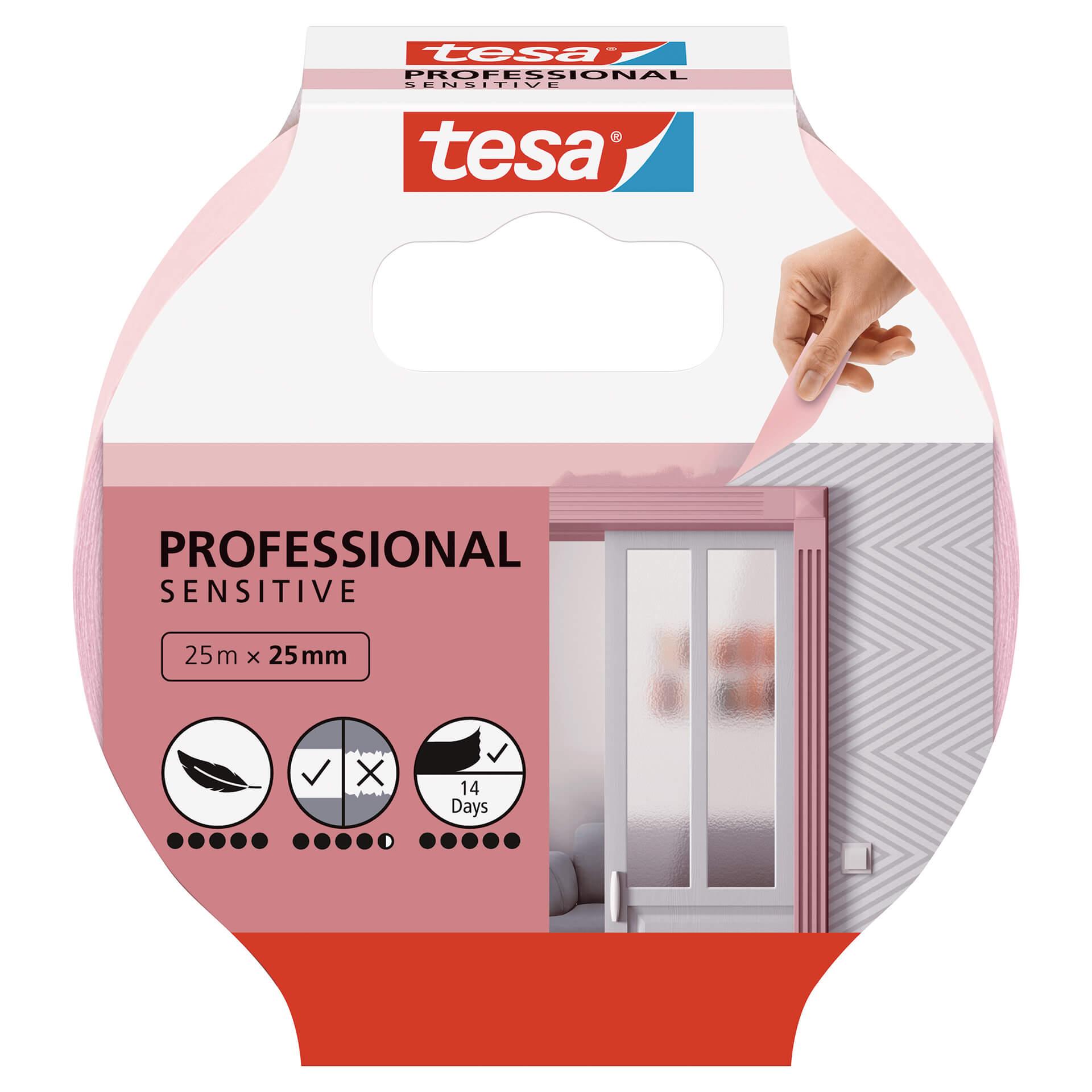 tesa® Malertape Professional Sensitive 25m x 25mm
