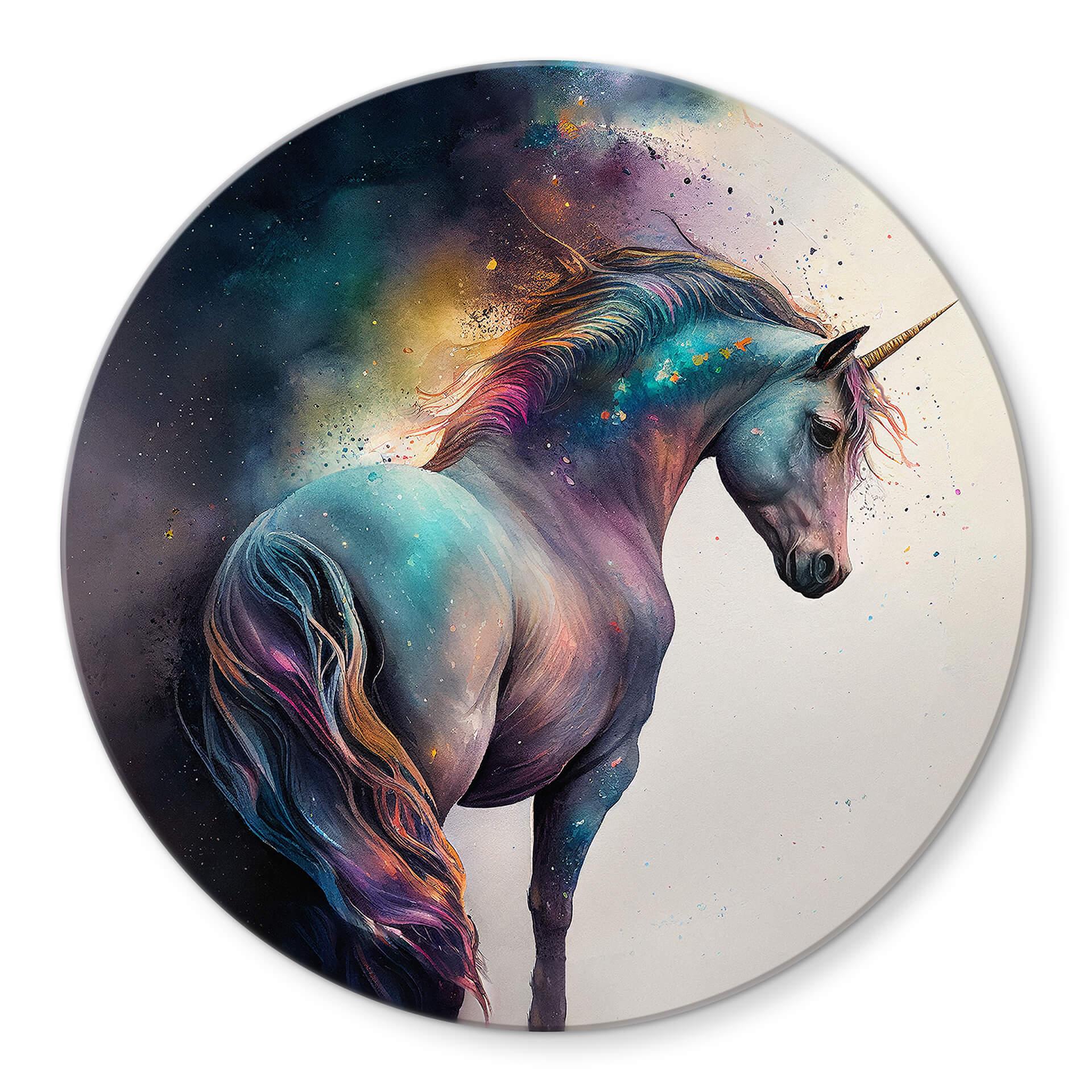 Glasbillede - Heine - Unicorn Magic