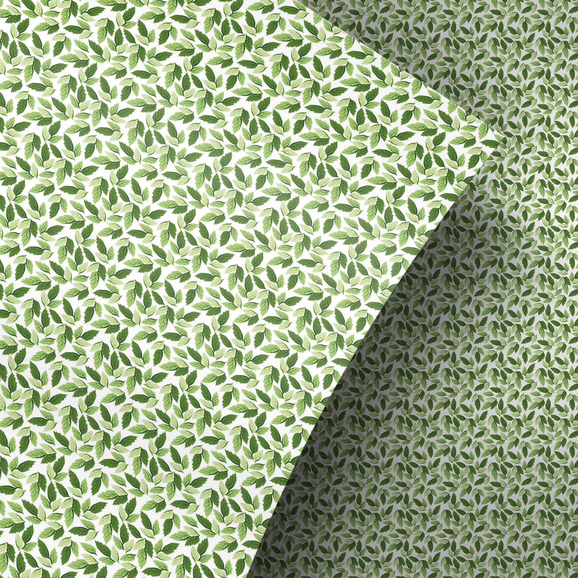 Møbelfolie, dekorativ folie - kan tørres af - Leaves 03