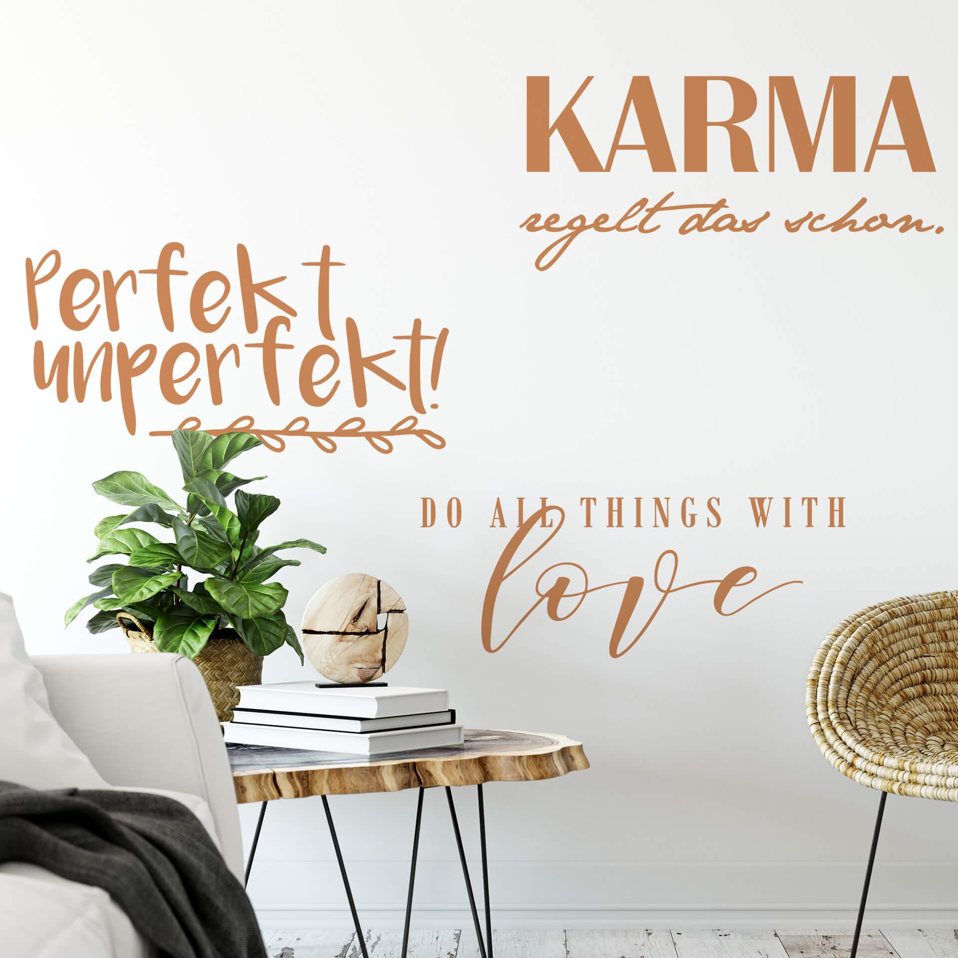 Wallsticker -  Diverse slogans