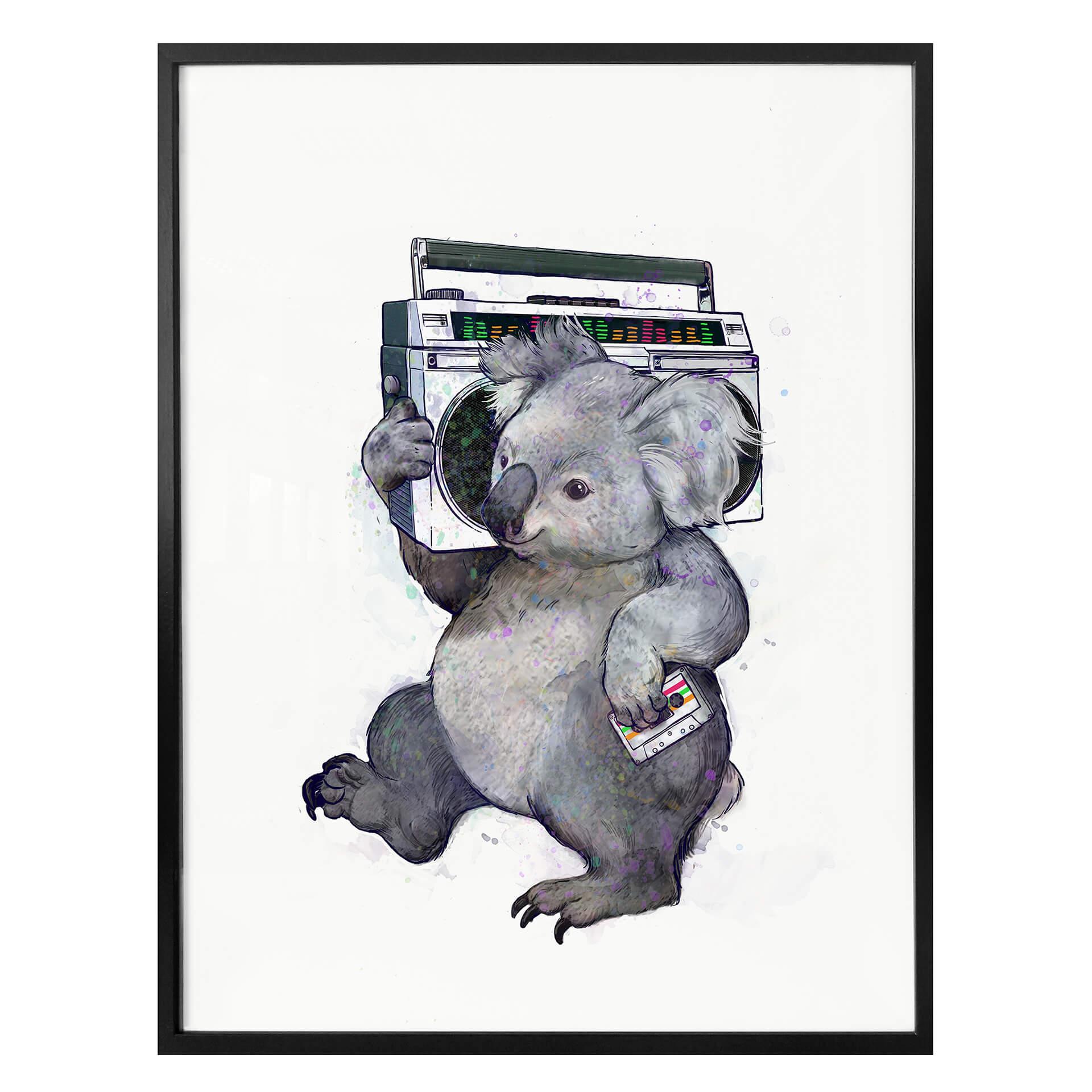 Póster Graves - Música Koala