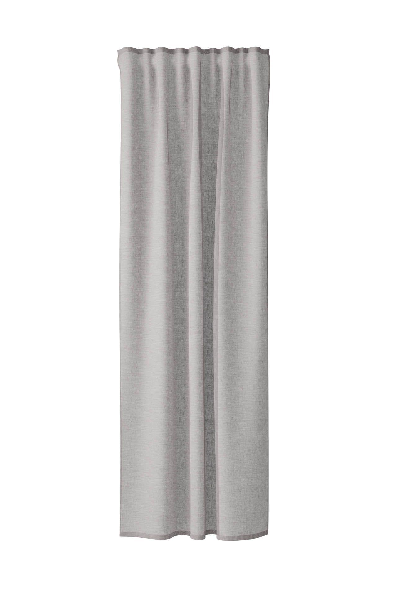 Homing Fertigschal mit verdeckten Schlaufen Oskar taupe -  2,45 x 1,4 m