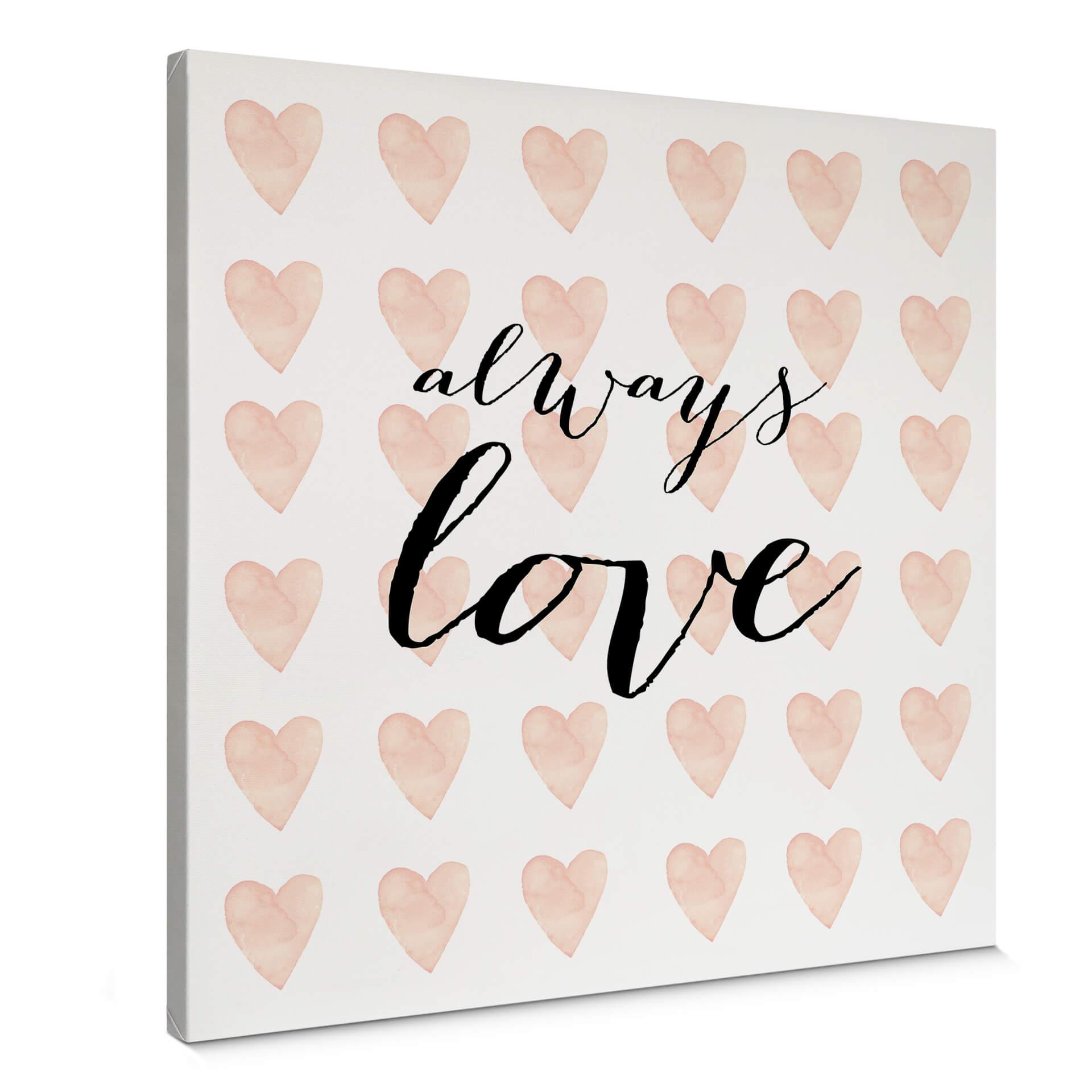 Lienzo Confetti & Cream - Always Love
