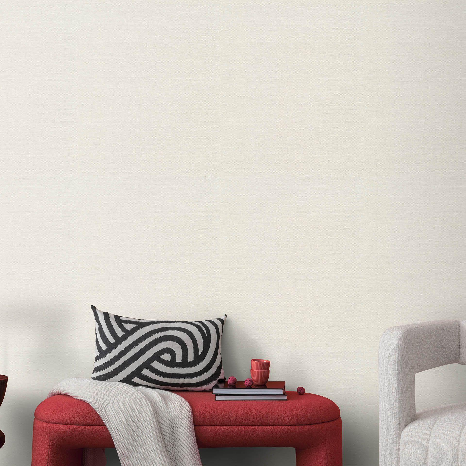 Guido Maria Kretschmer enhedstapet Echo & Soft Loom Fashion for Walls 5 creme