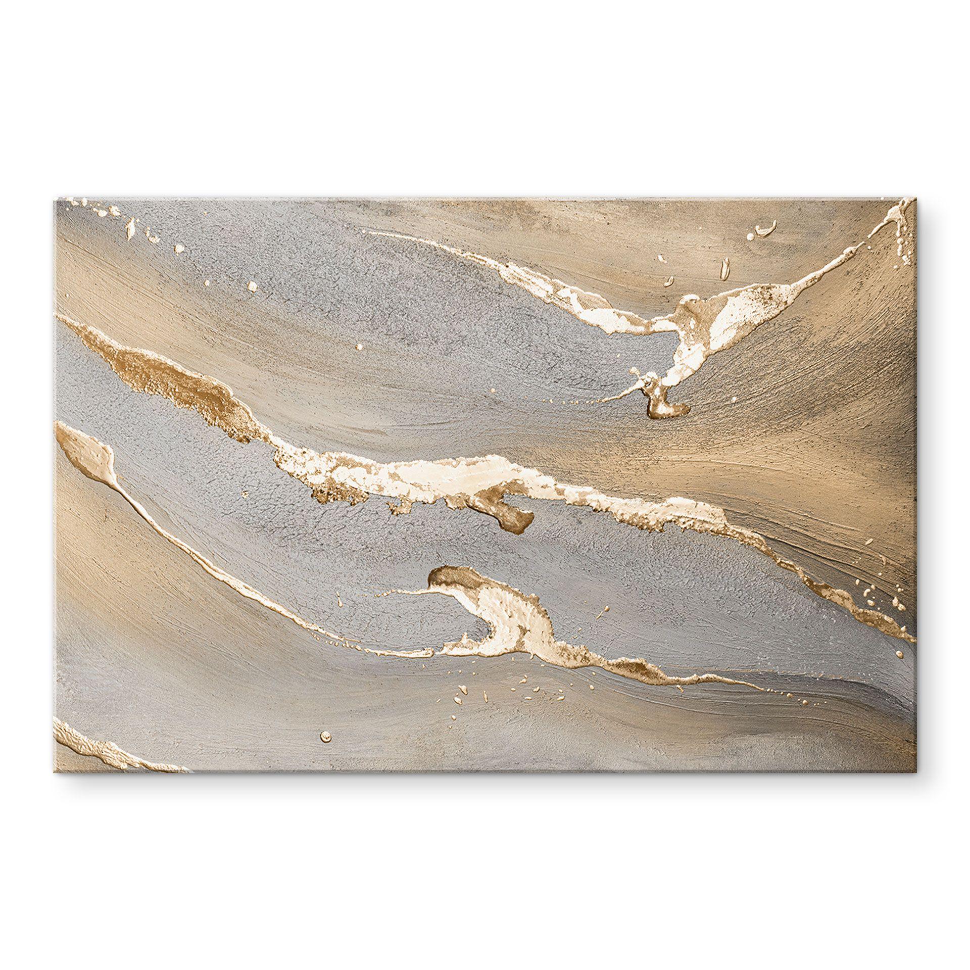 Akrylbillede Gyldent sand - Purina-Purite