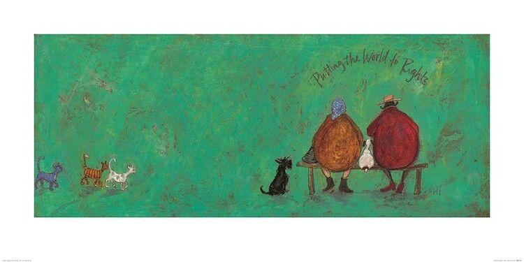 Plakat Sam Toft - Putting the World to Rights kunsttryk, Sam Toft (50 x 100 cm)